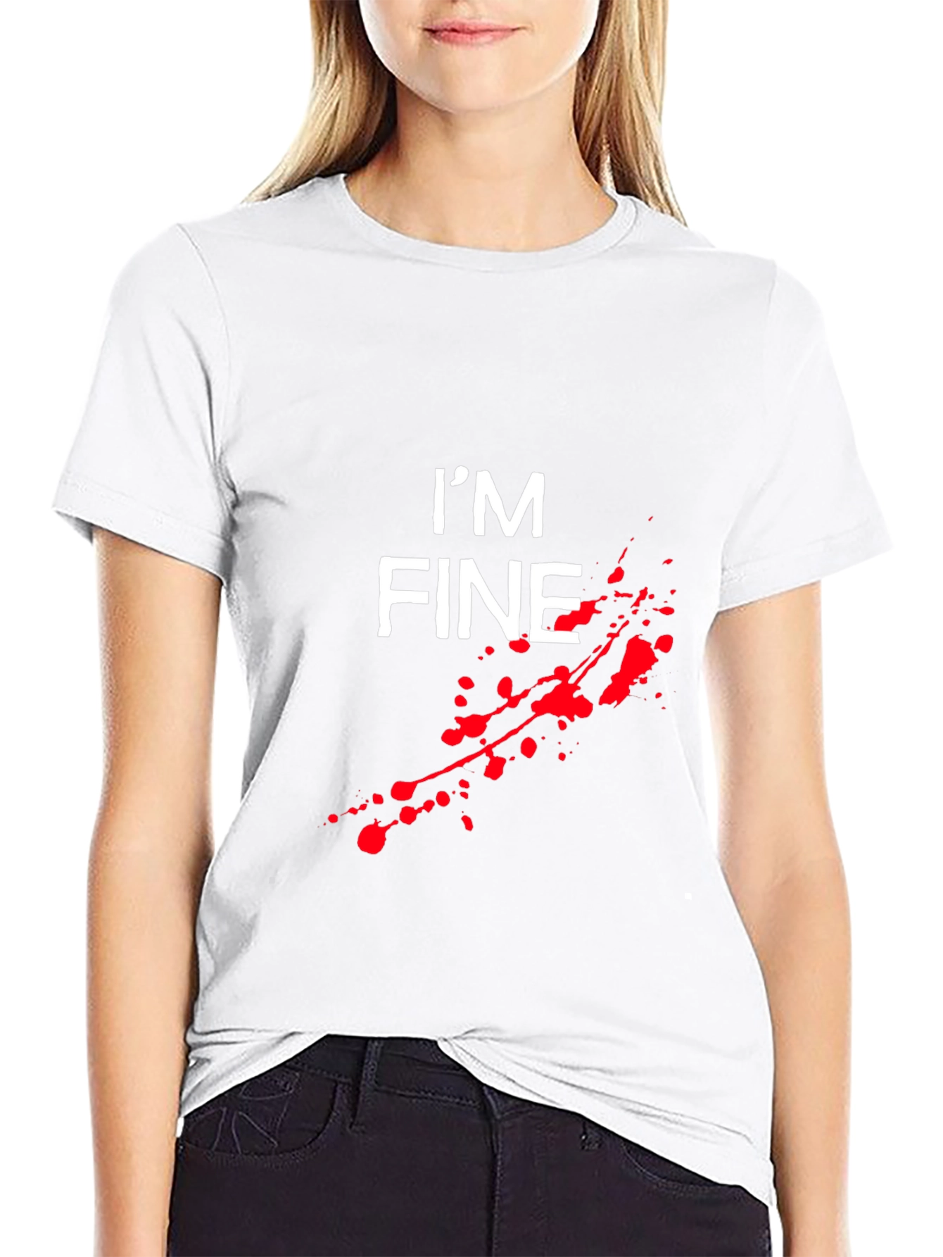 Im Fine T-Shirt - Funny Graphic Tee