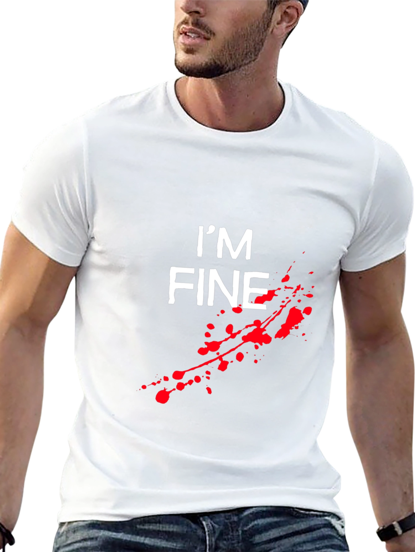 Im Fine T-Shirt - Funny Graphic Tee