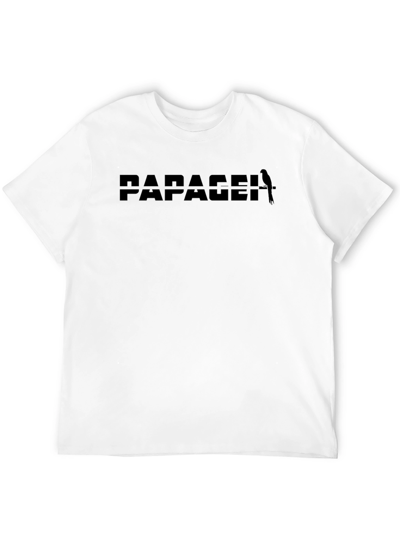 Paragei Bird Logo Black T-Shirt