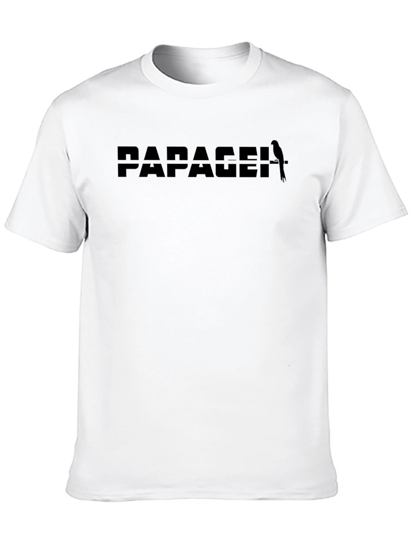 Paragei Bird Logo Black T-Shirt