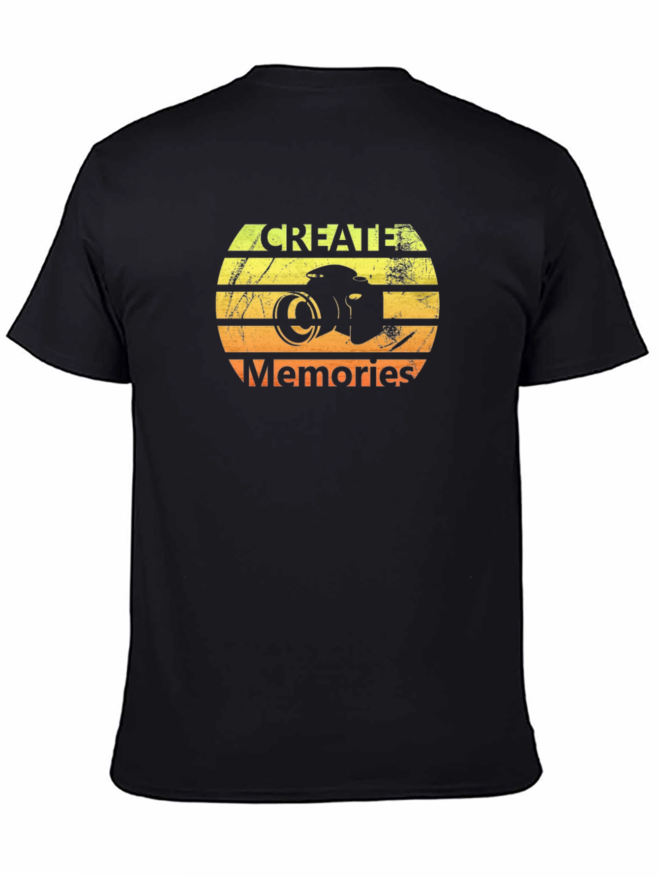 Create Memories Retro Camera Graphic Tee