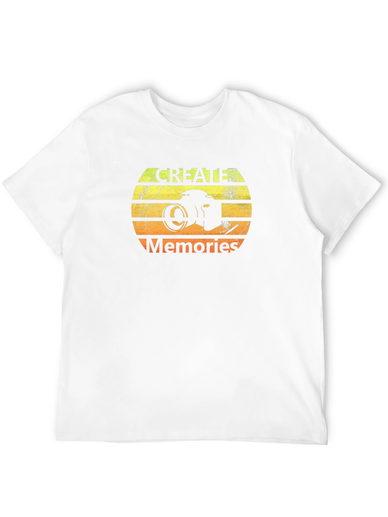 Create Memories Retro Camera Graphic Tee