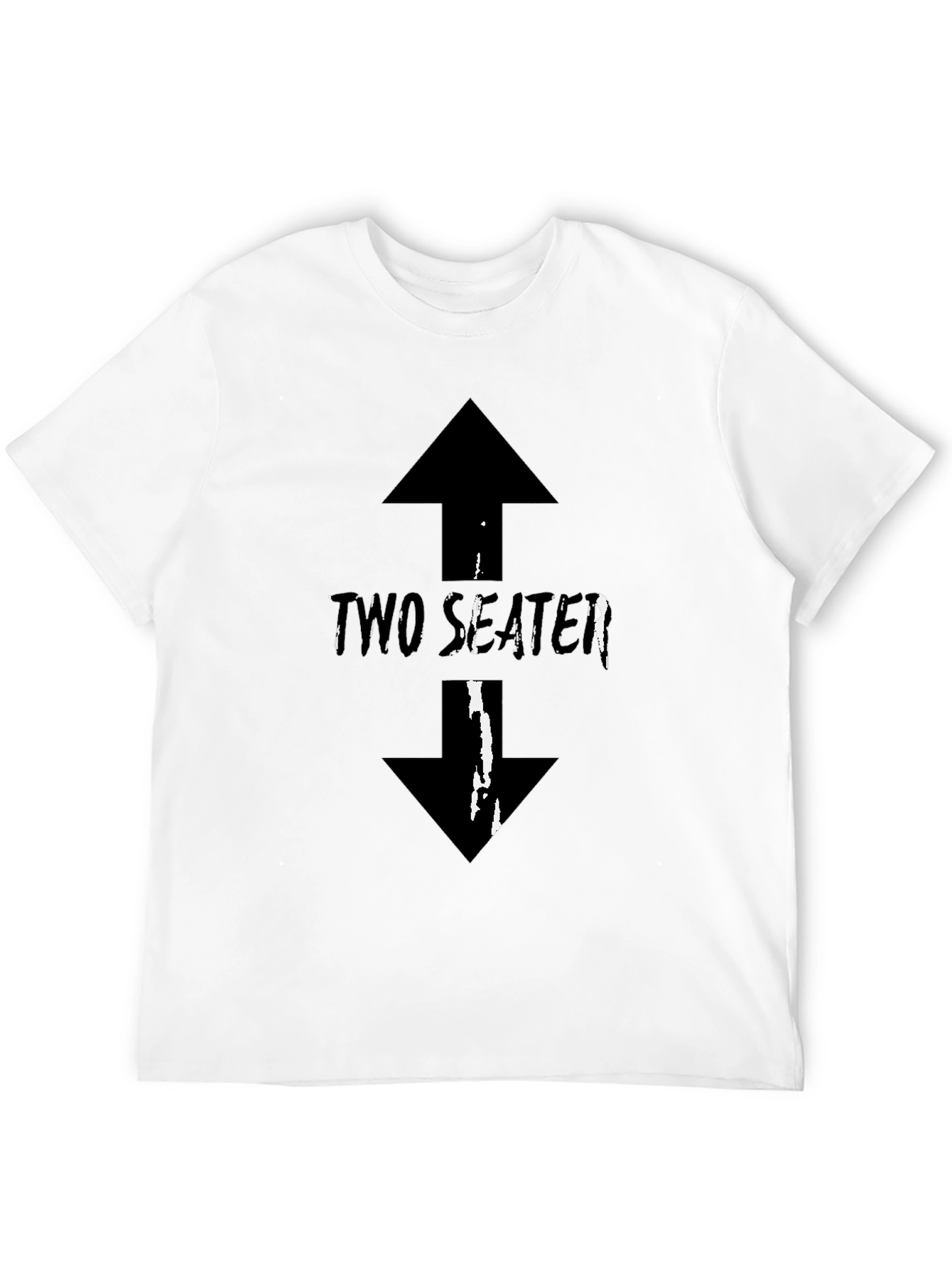 Two Seater Graphic Tee - Funny Adult Humor