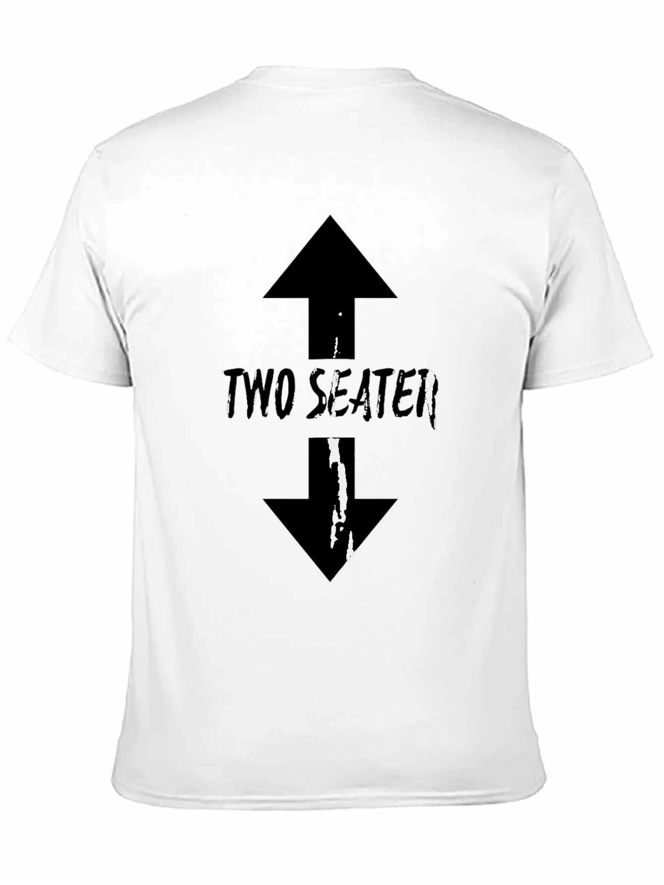 Two Seater Graphic Tee - Funny Adult Humor