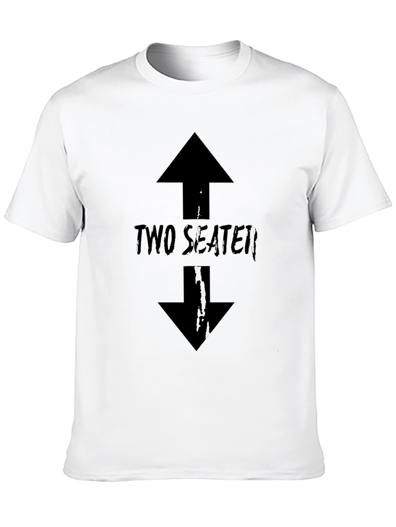 Two Seater Graphic Tee - Funny Adult Humor