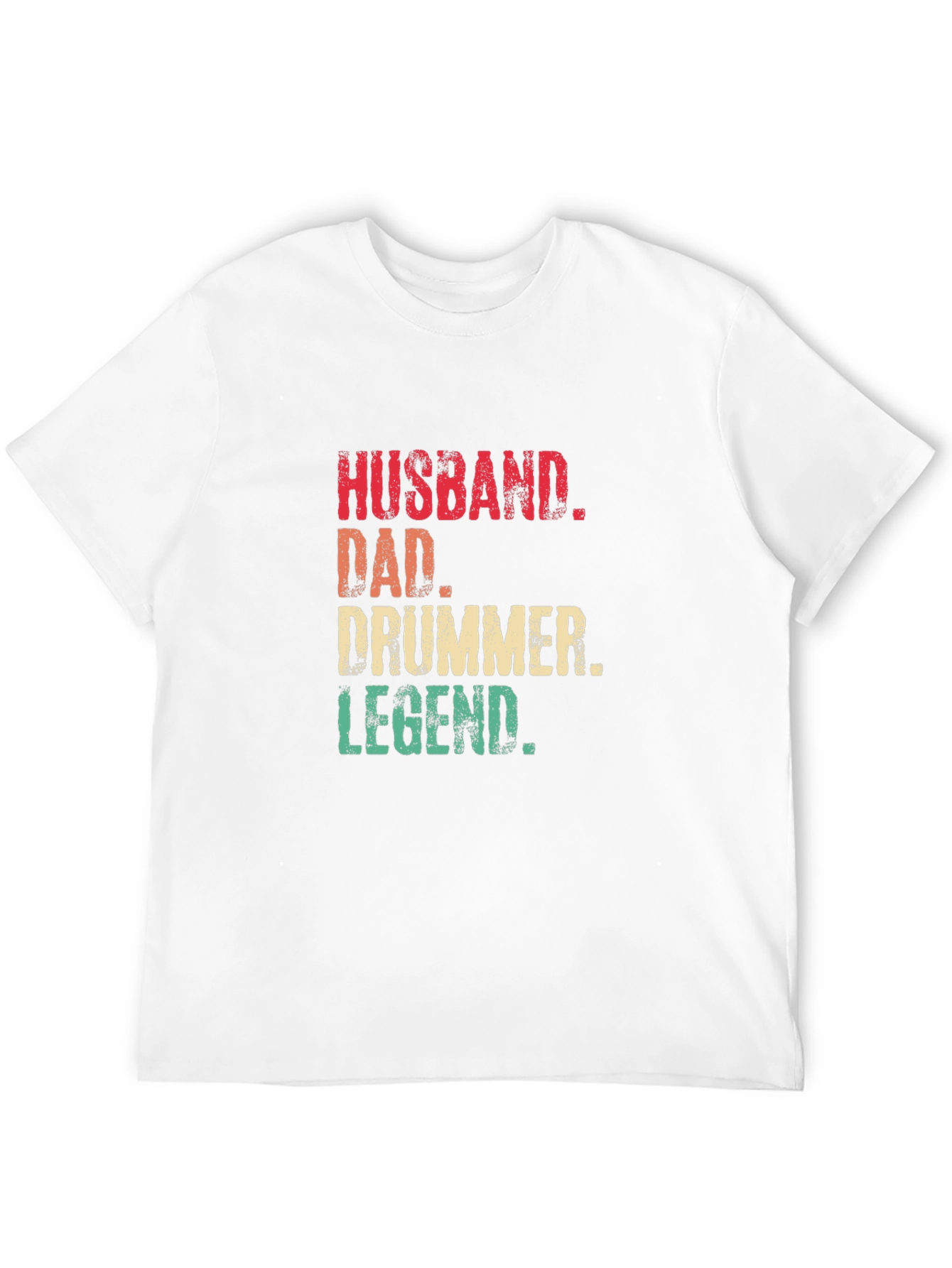Husband Dad Drummer Legend T-Shirt