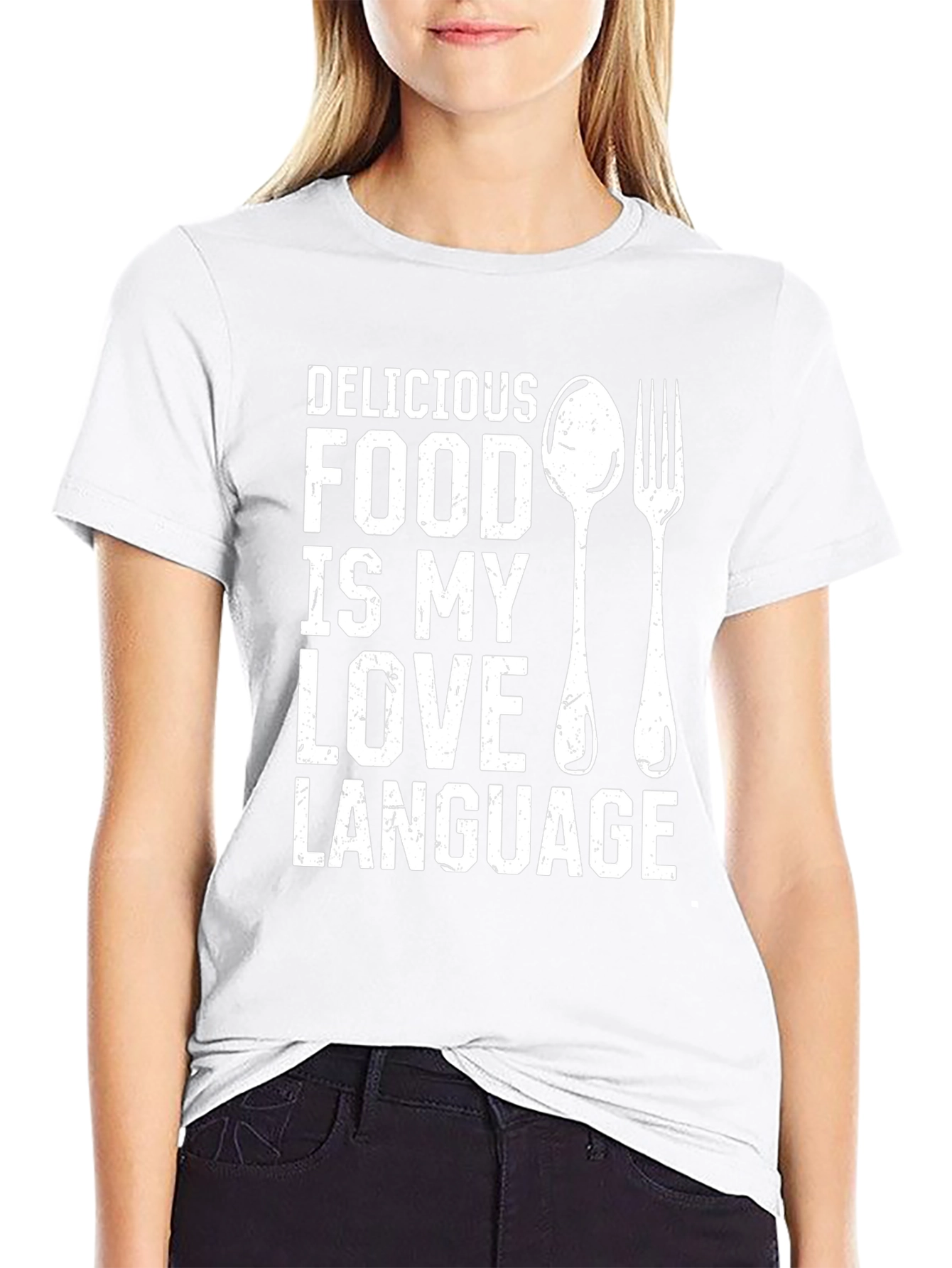 Delicious Food is My Love Language T-Shirt