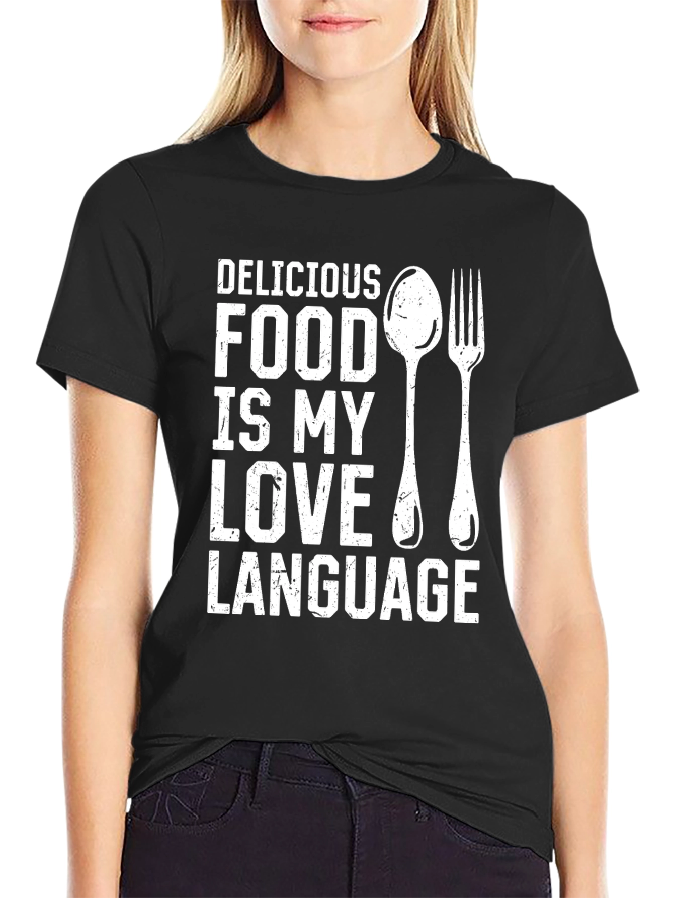 Delicious Food is My Love Language T-Shirt