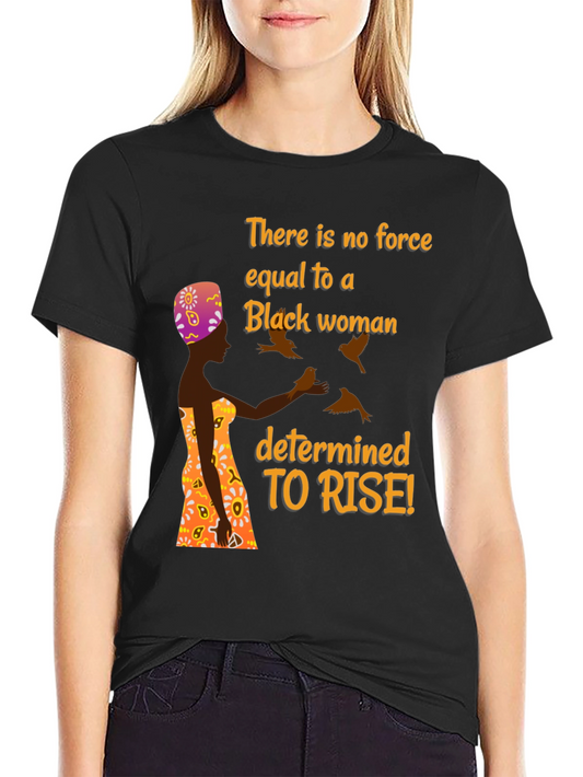 Empowered Black Woman Graphic T-Shirt