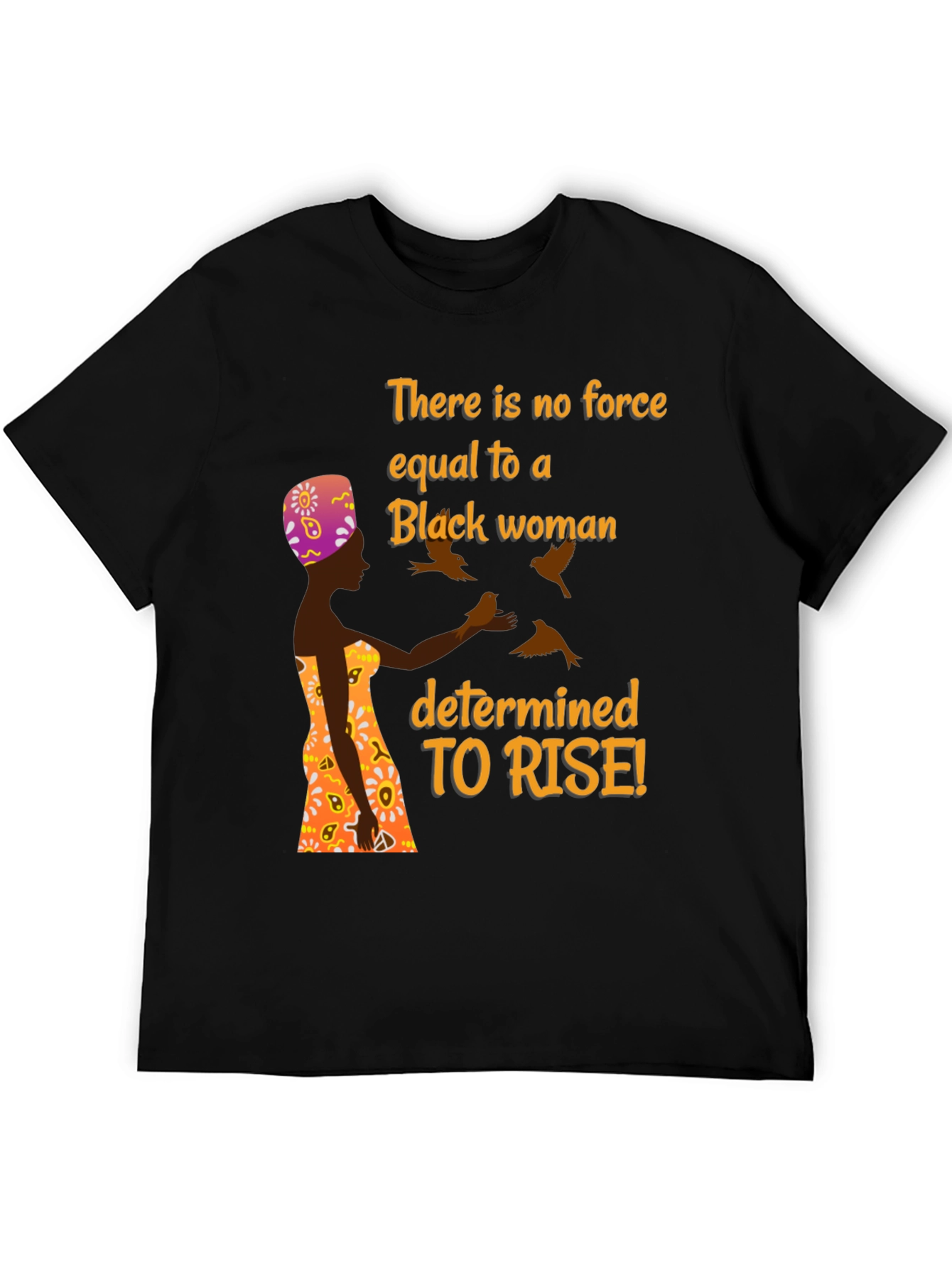Empowered Black Woman Graphic T-Shirt