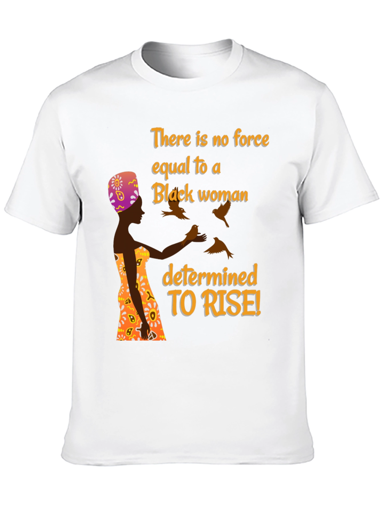 Empowered Black Woman Graphic T-Shirt