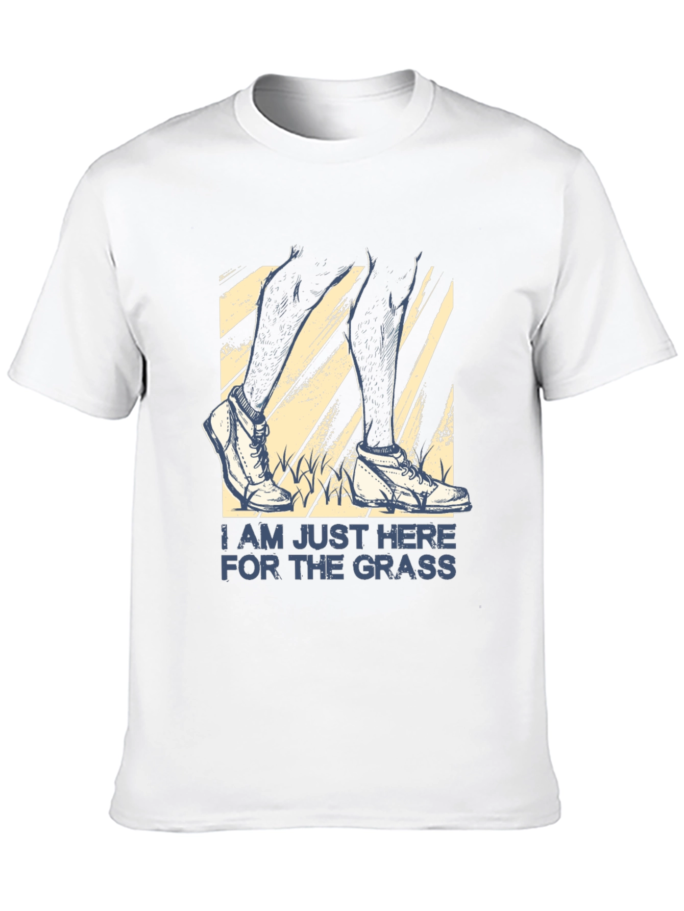 Im Just Here for the Grass Novelty T-Shirt