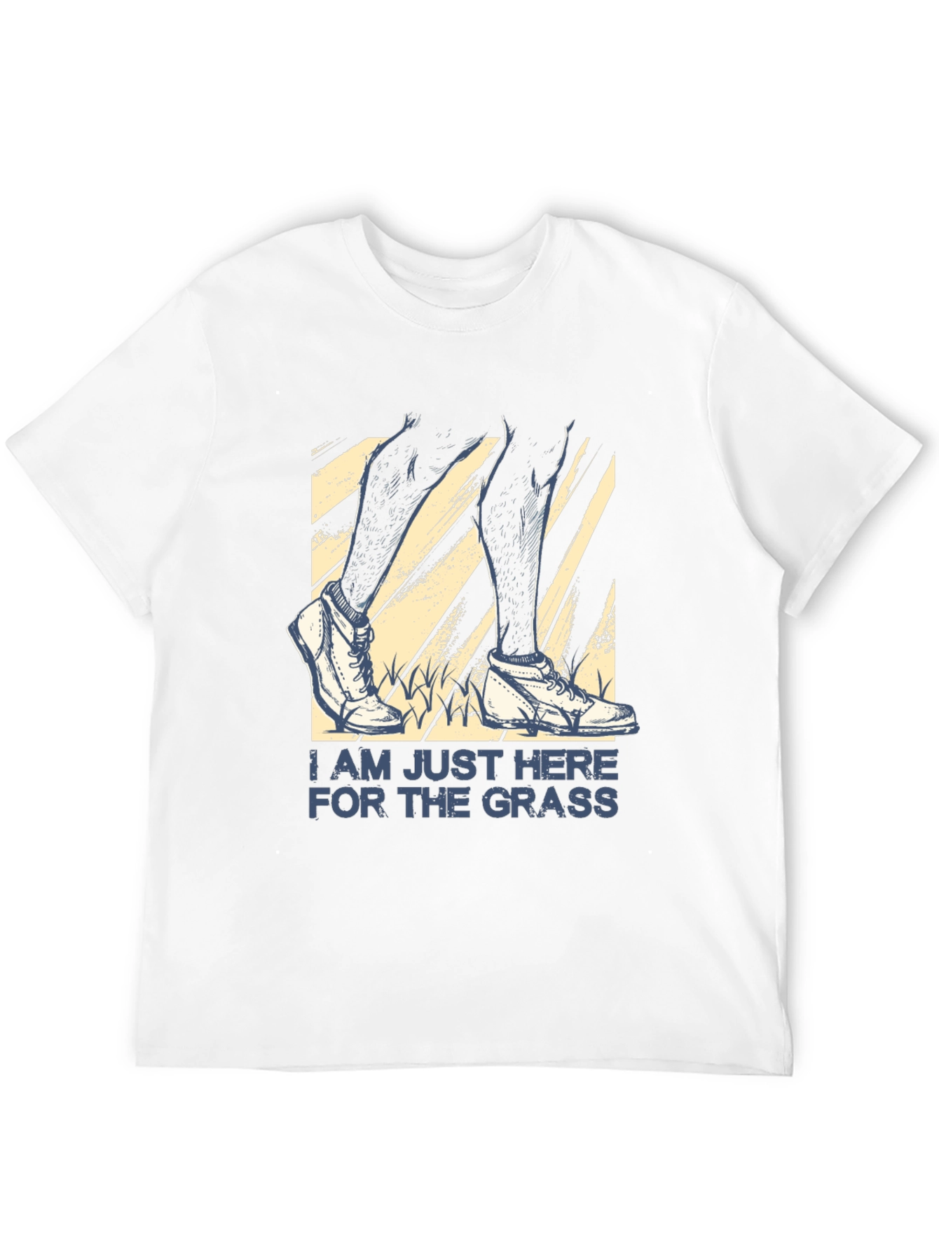 Im Just Here for the Grass Novelty T-Shirt