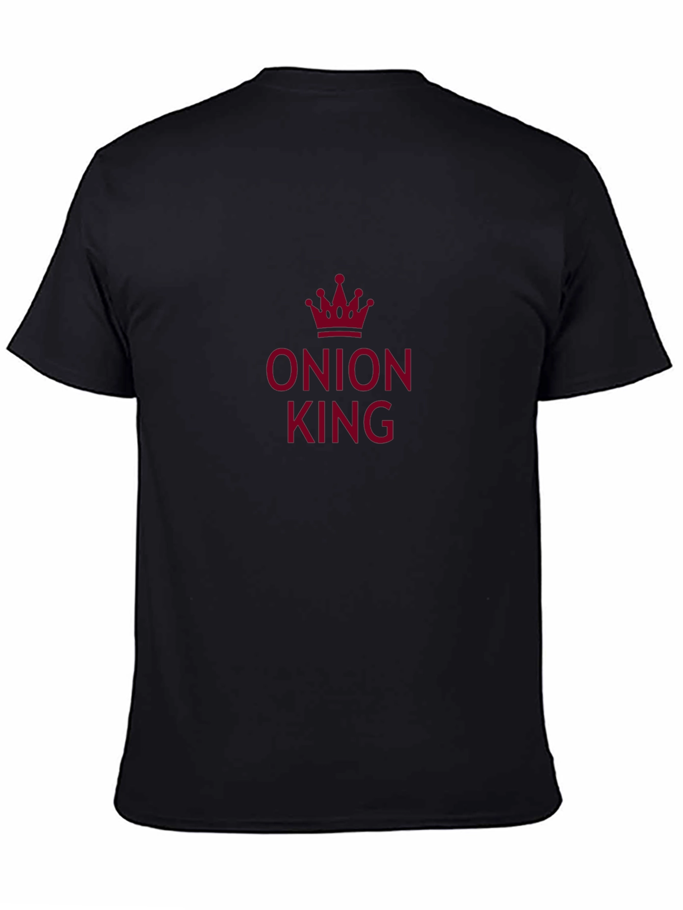 Onion King Graphic Tee - Novelty Humor Shirt