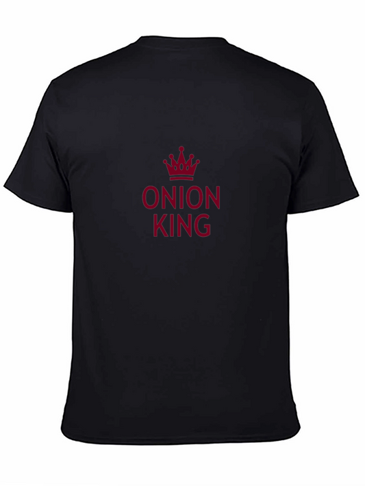 Onion King Graphic Tee - Novelty Humor Shirt