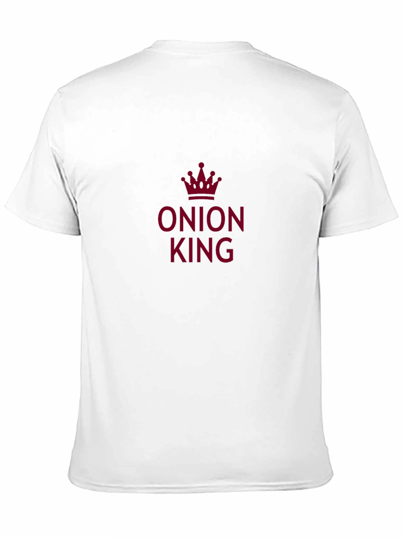Onion King Graphic Tee - Novelty Humor Shirt