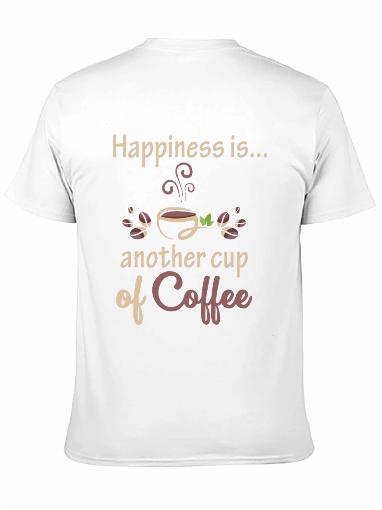 Happiness Coffee T-Shirt - Unique Design