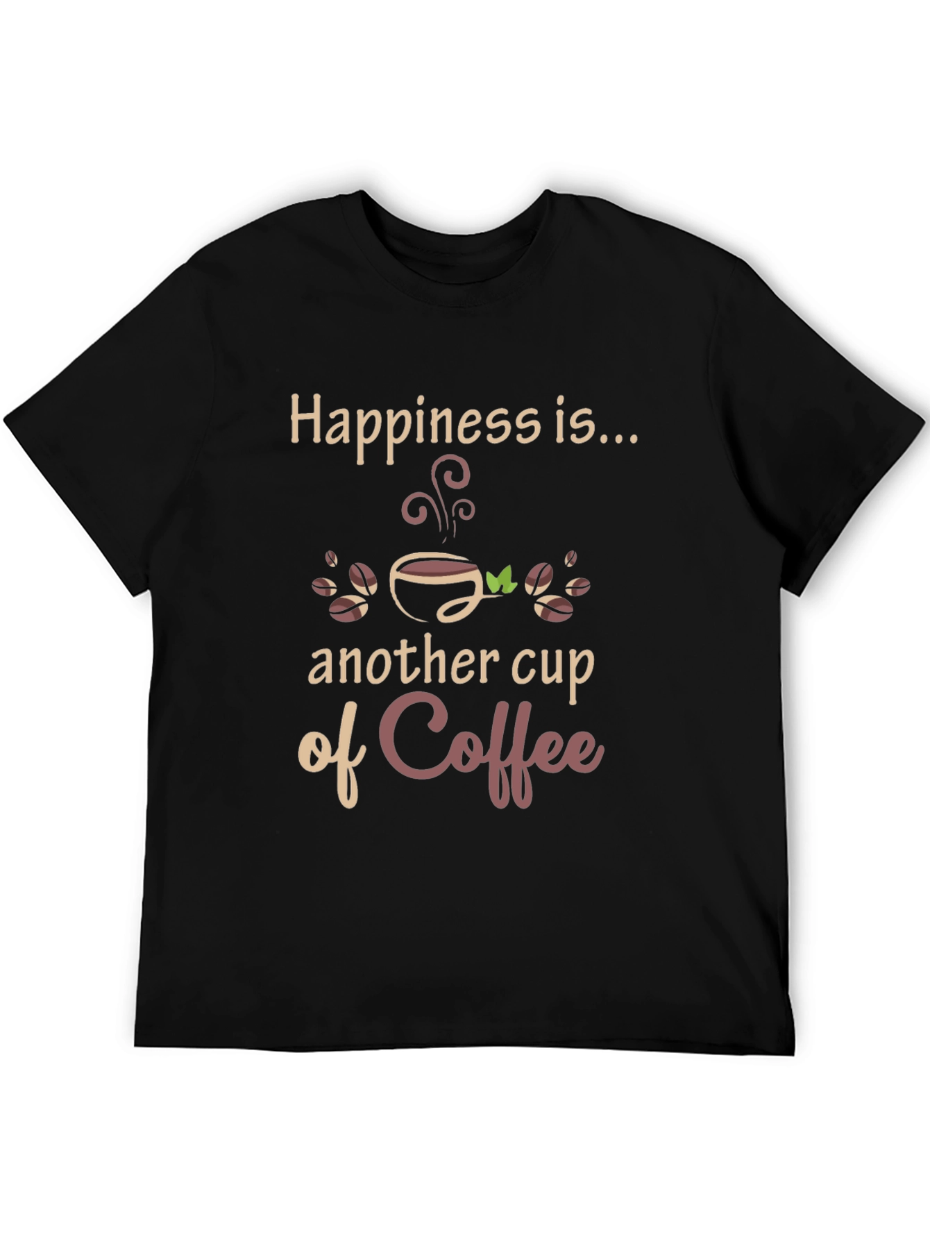 Happiness Coffee T-Shirt - Unique Design