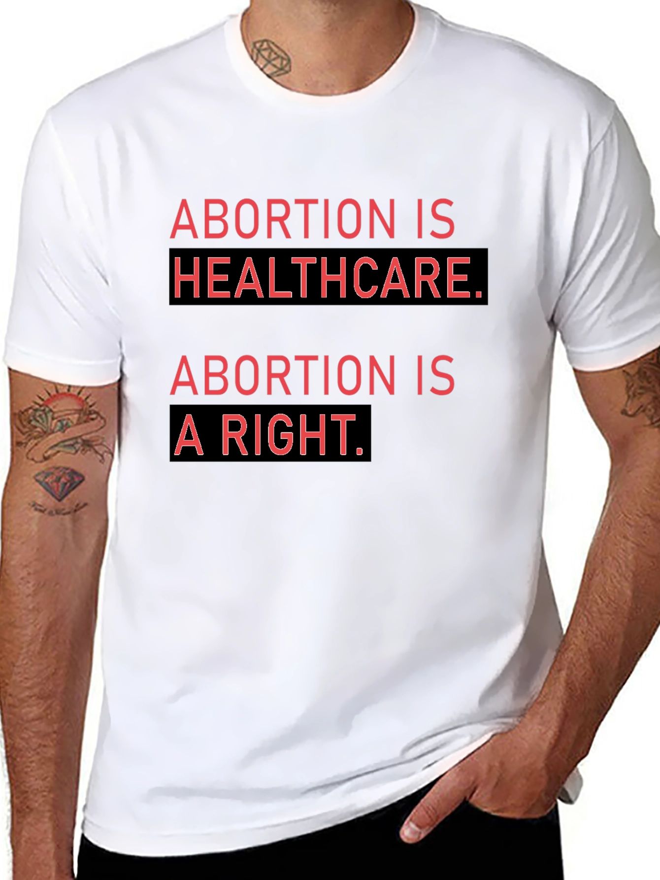 Abortion is Healthcare T-Shirt Pro Choice Activist Tee