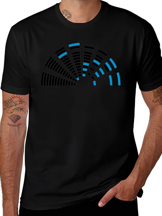 Equalizer Graphic Tee - Stylish Music Lover Shirt