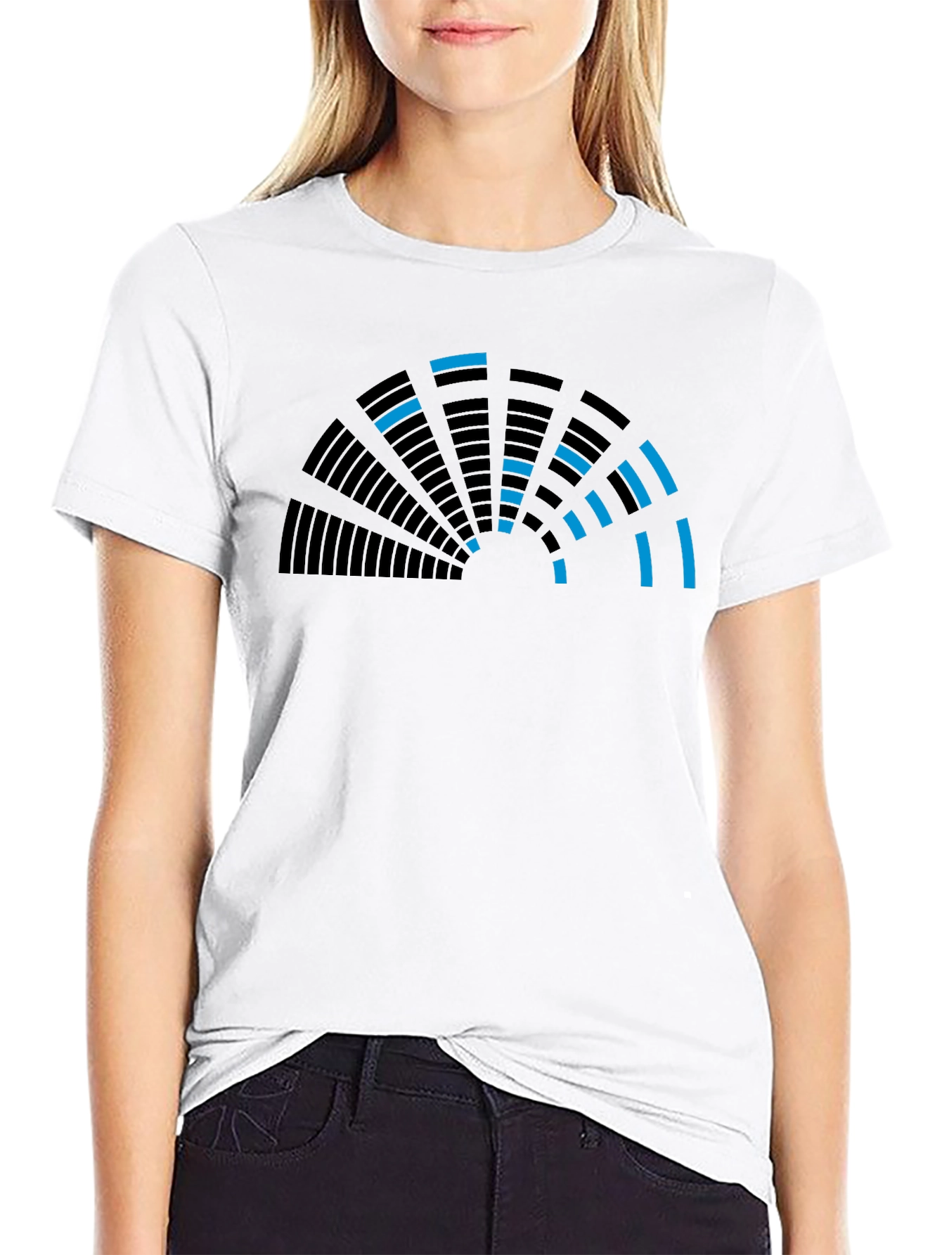 Equalizer Graphic Tee - Stylish Music Lover Shirt