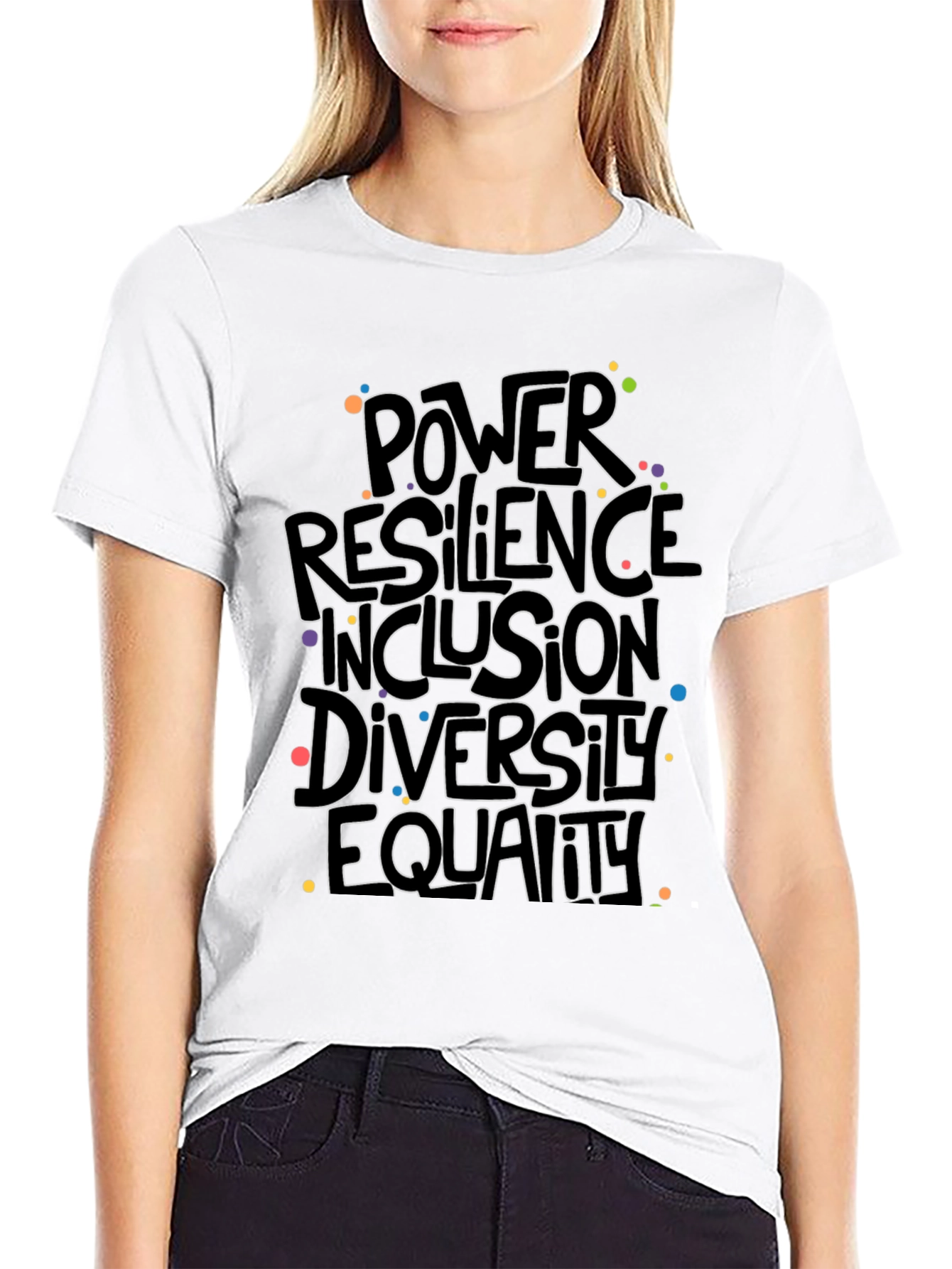 Power Resilience Equality Graphic Tee