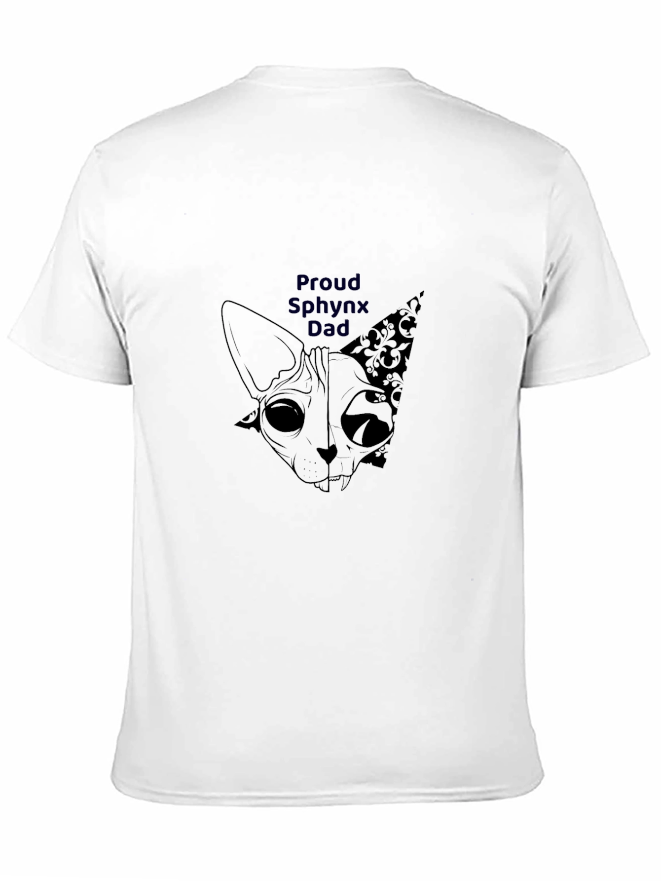 Proud Sphynx Dad Graphic T-Shirt