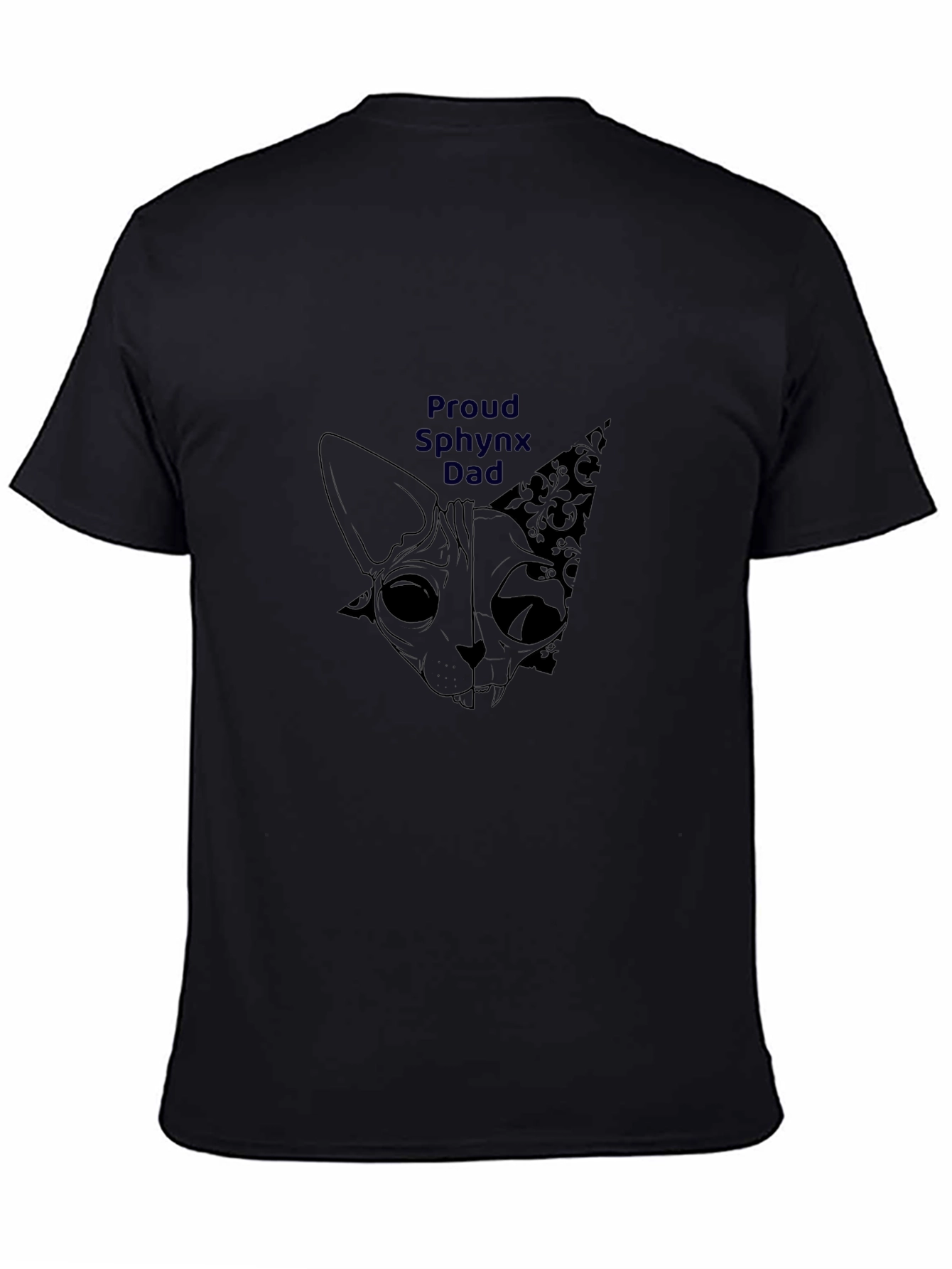 Proud Sphynx Dad Graphic T-Shirt