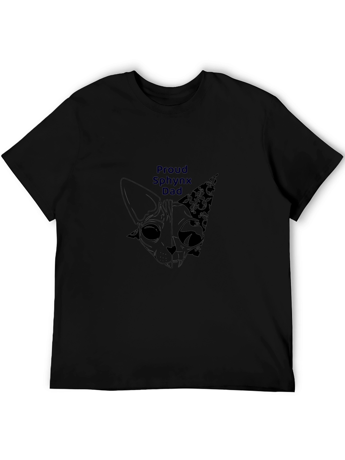 Proud Sphynx Dad Graphic T-Shirt