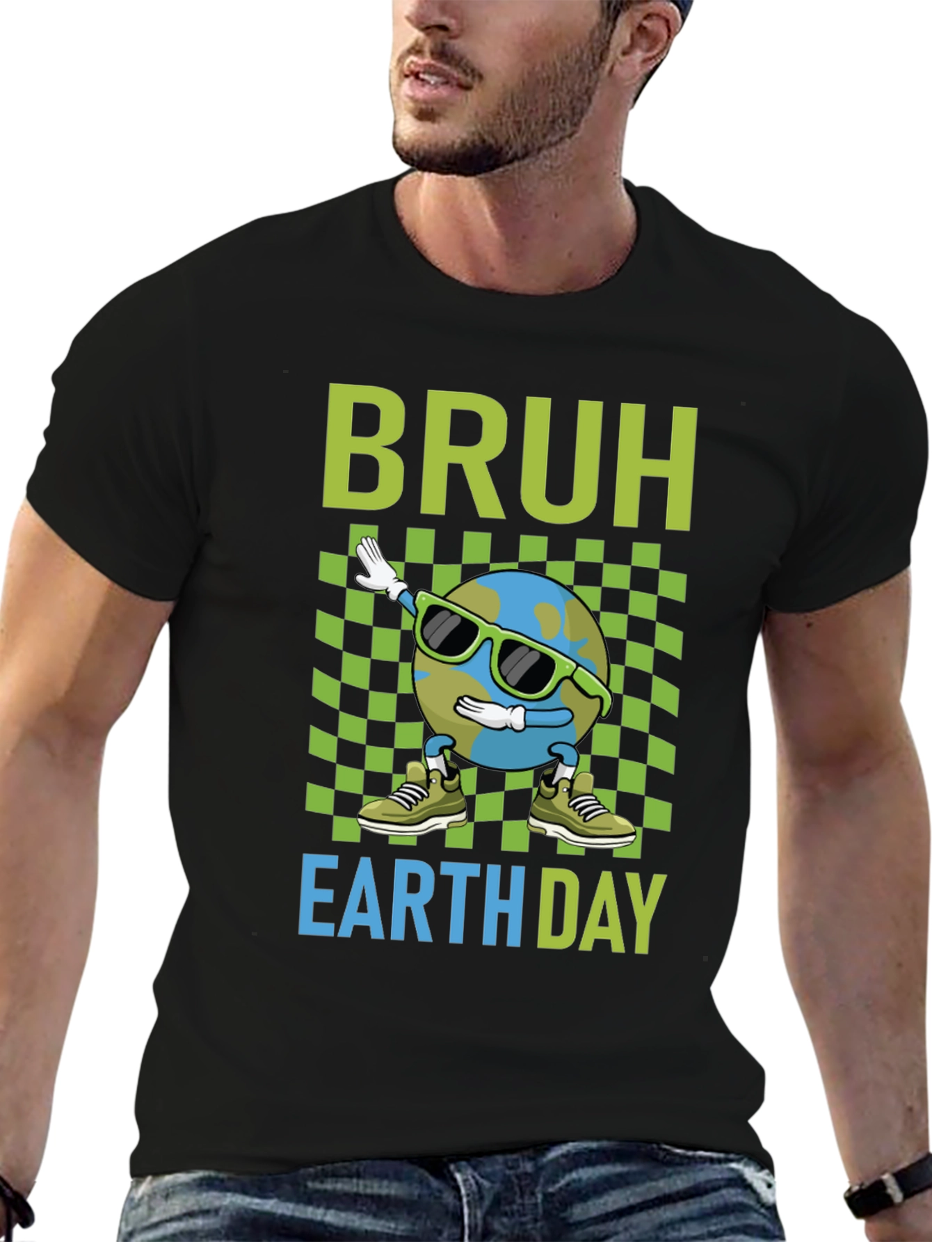 Bruh Earth Day Graphic T-Shirt