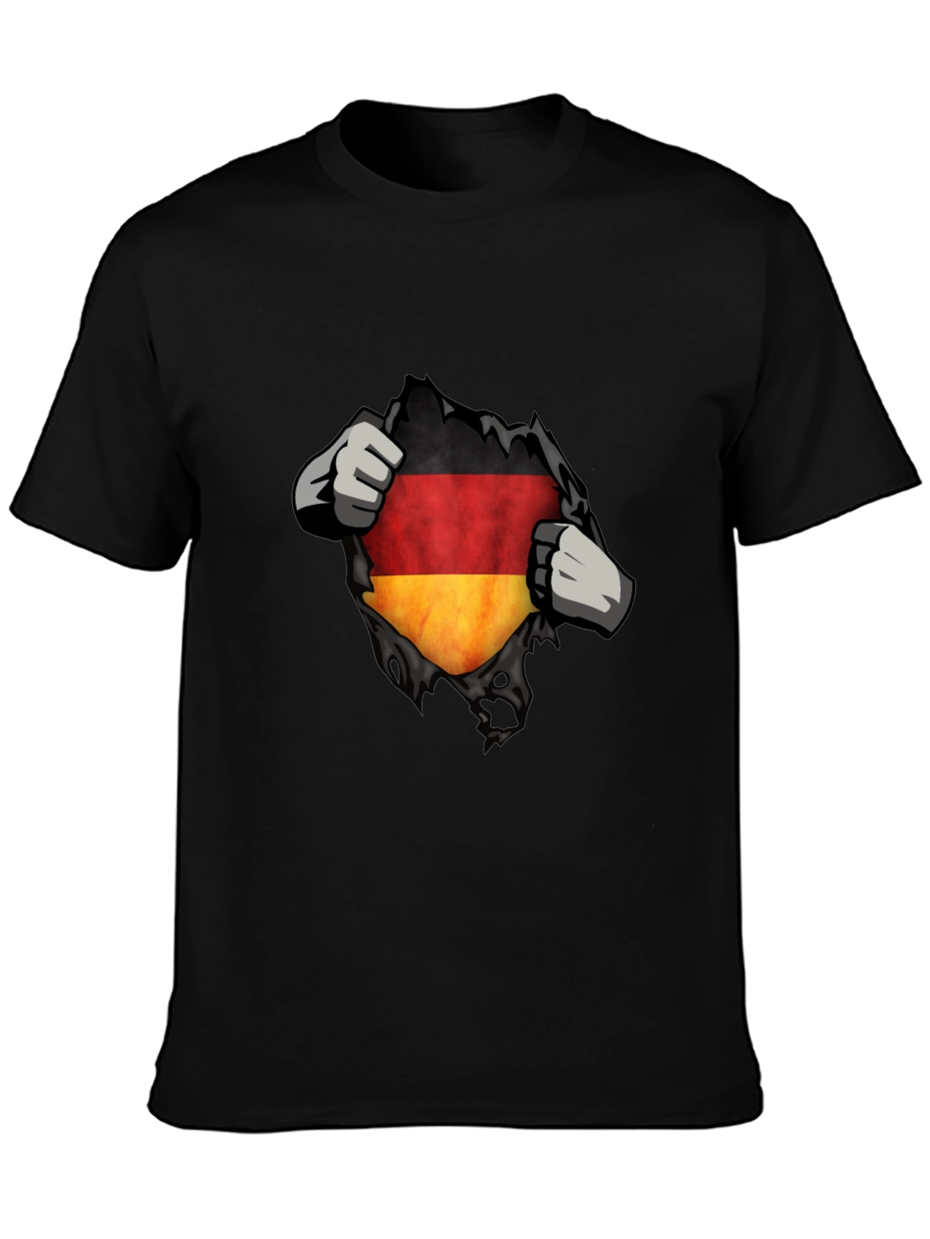 Germany Flag Ripped T-Shirt - Patriot Pride