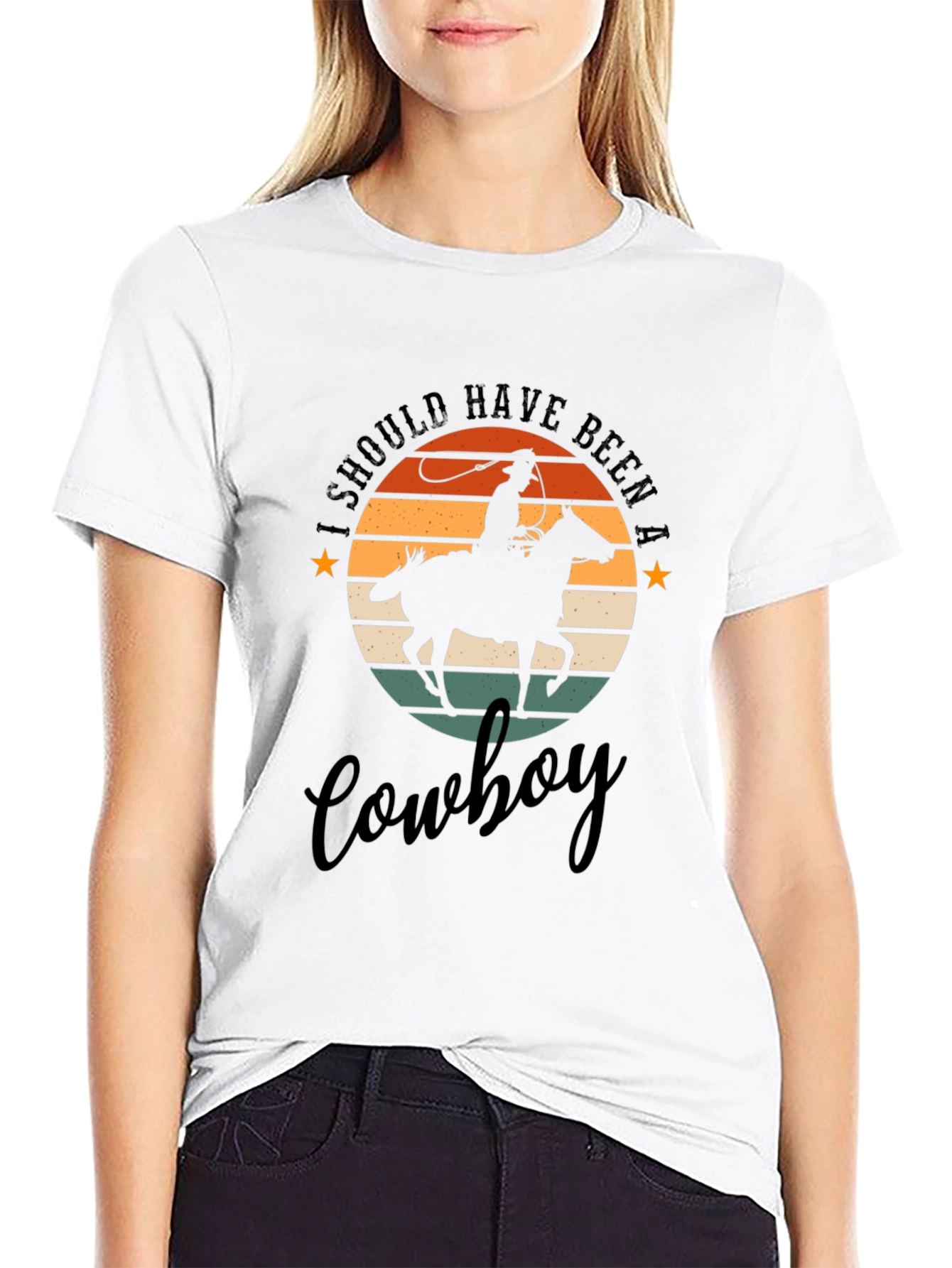 Cowboy T-Shirt: I Should Have Been A Cowboy