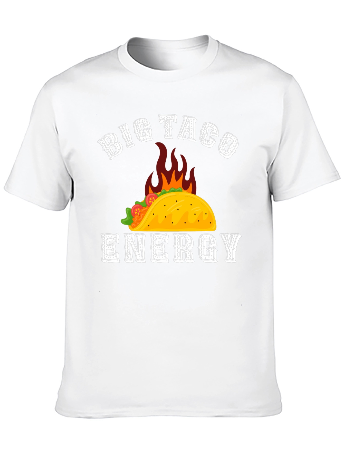 Big Taco Energy Graphic Tee - Black