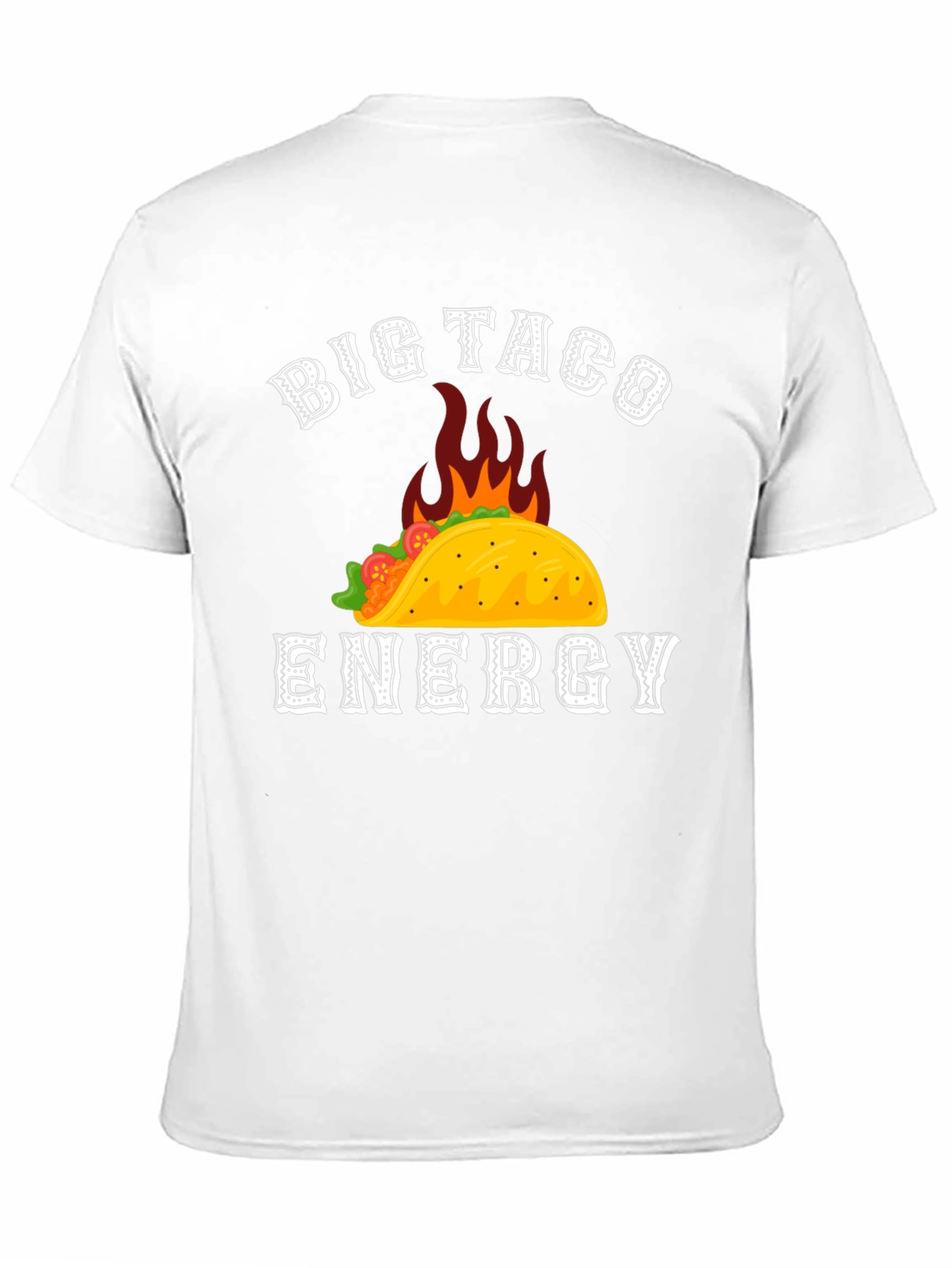 Big Taco Energy Graphic Tee - Black