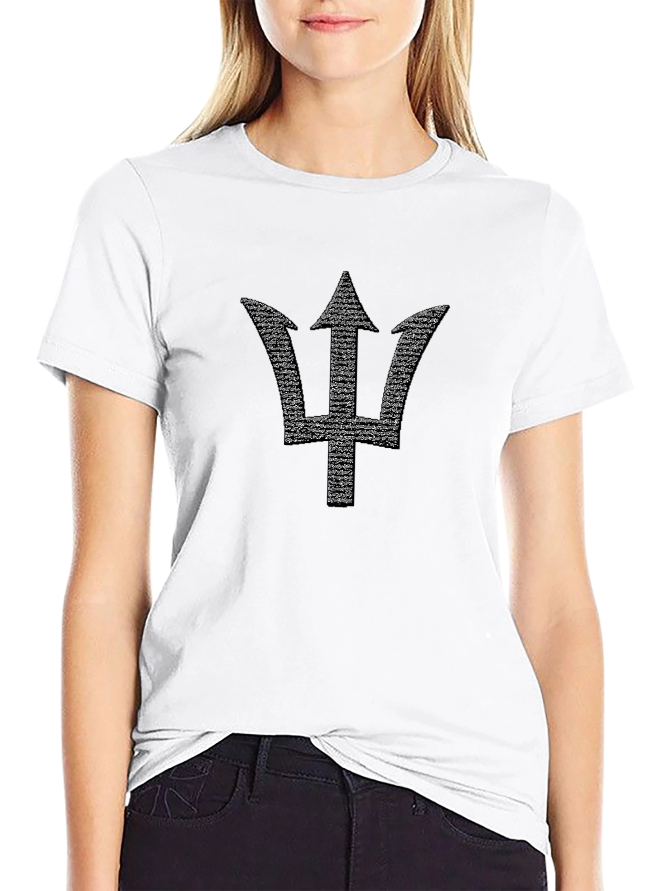 Barbados Trident Black T-Shirt