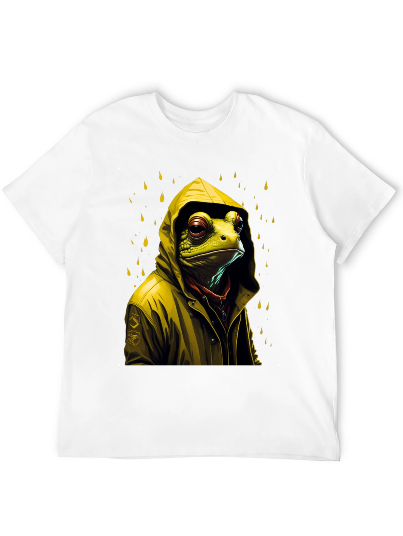 Frog Raincoat Graphic T-Shirt