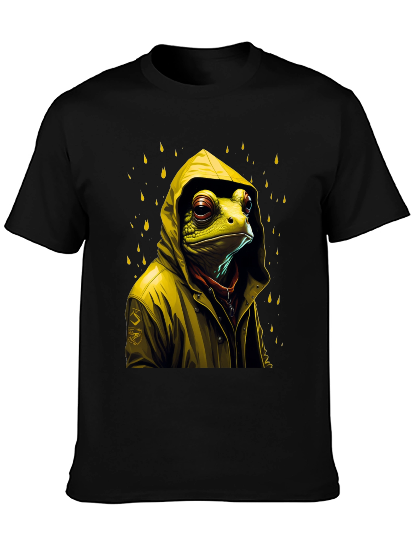 Frog Raincoat Graphic T-Shirt