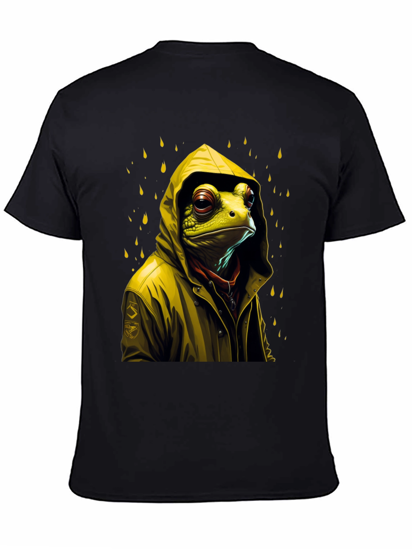 Frog Raincoat Graphic T-Shirt