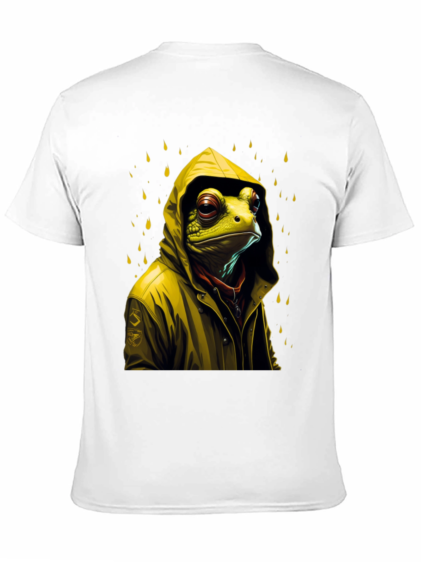 Frog Raincoat Graphic T-Shirt