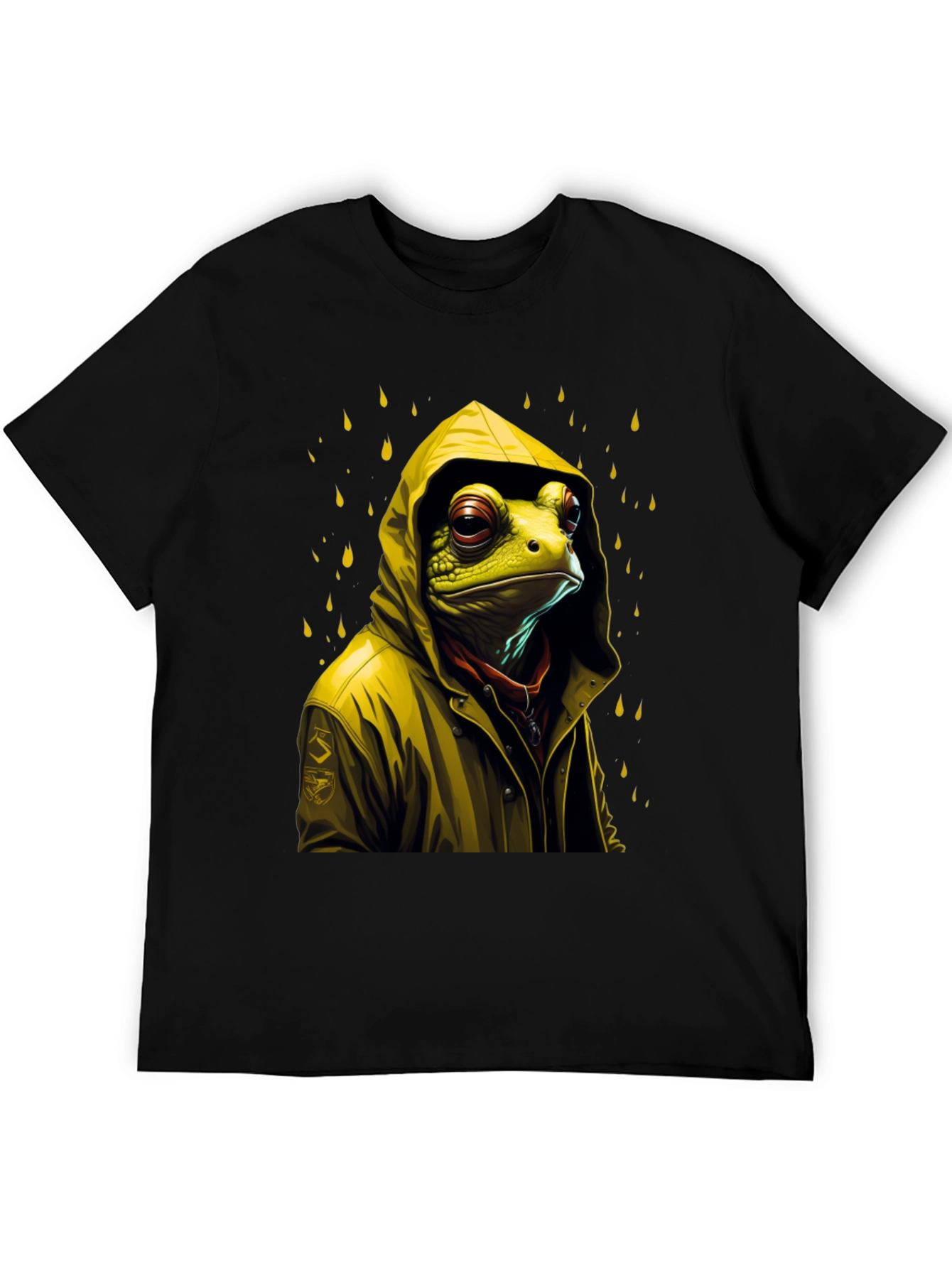 Frog Raincoat Graphic T-Shirt