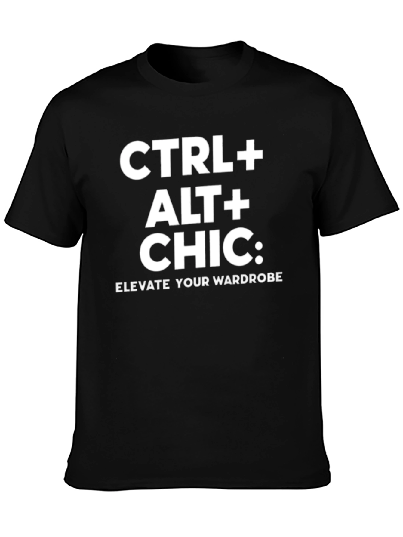 CTRL+ALT+CHIC T-Shirt - Elevate Your Wardrobe!