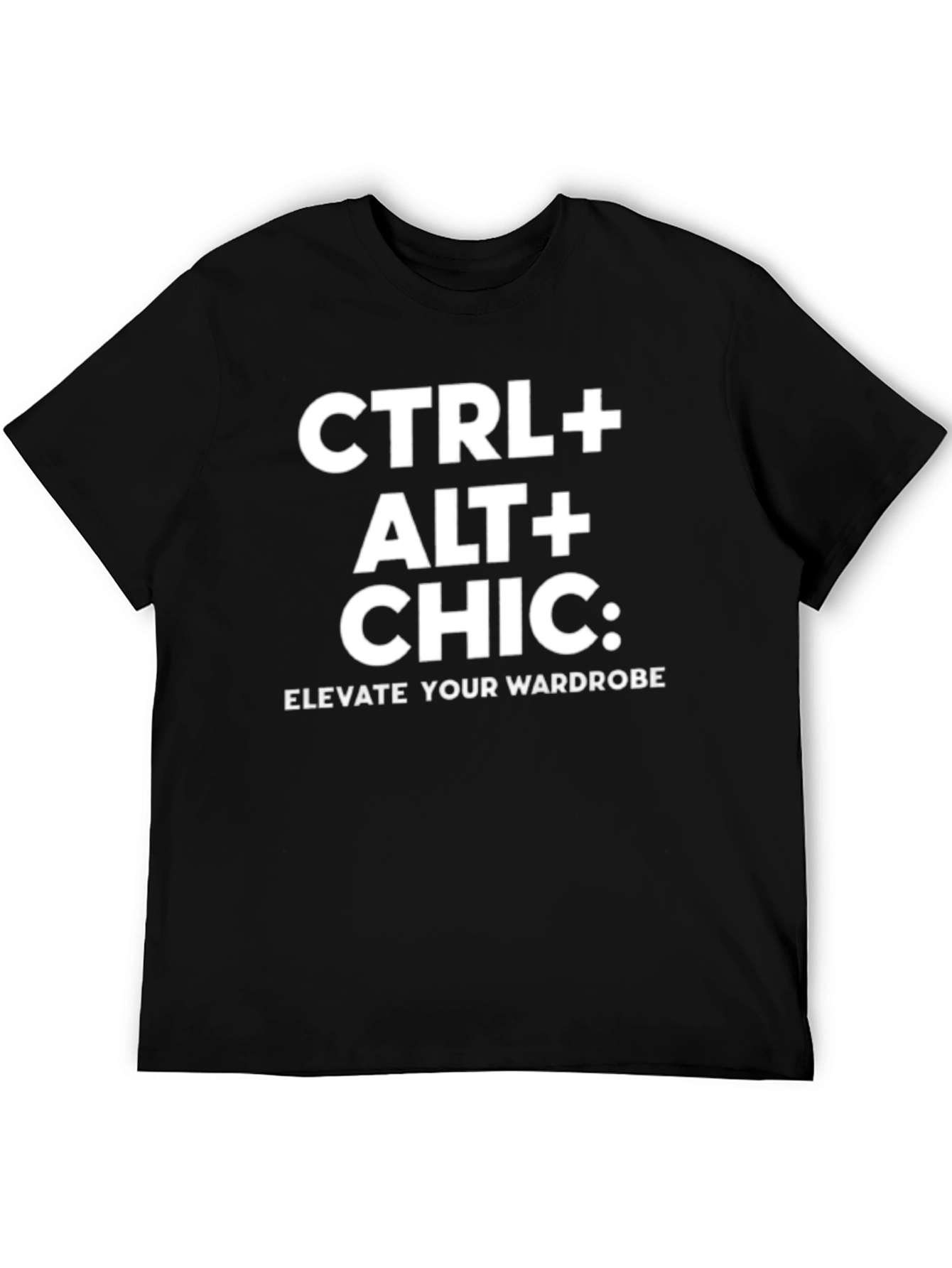 CTRL+ALT+CHIC T-Shirt - Elevate Your Wardrobe!