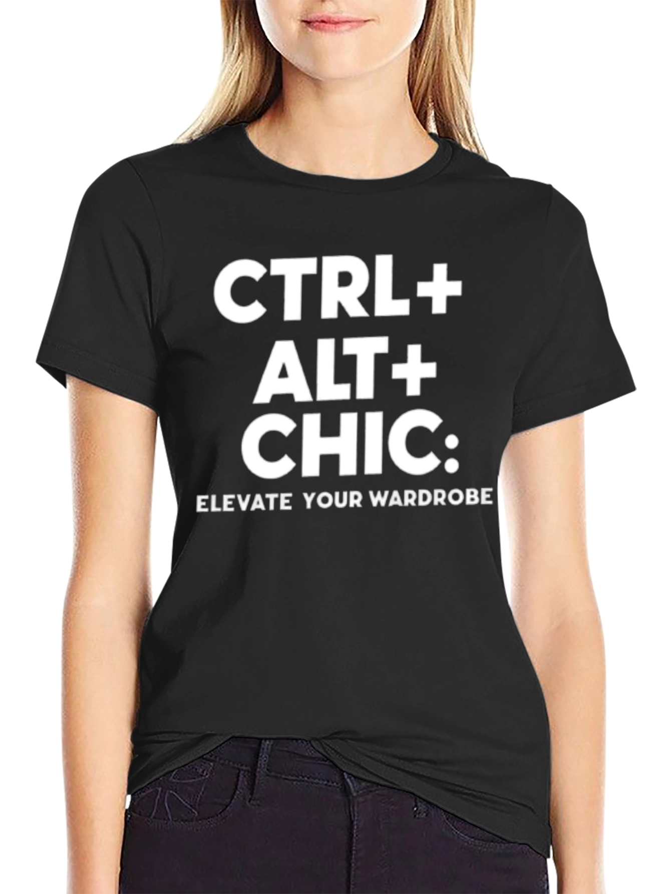 CTRL+ALT+CHIC T-Shirt - Elevate Your Wardrobe!