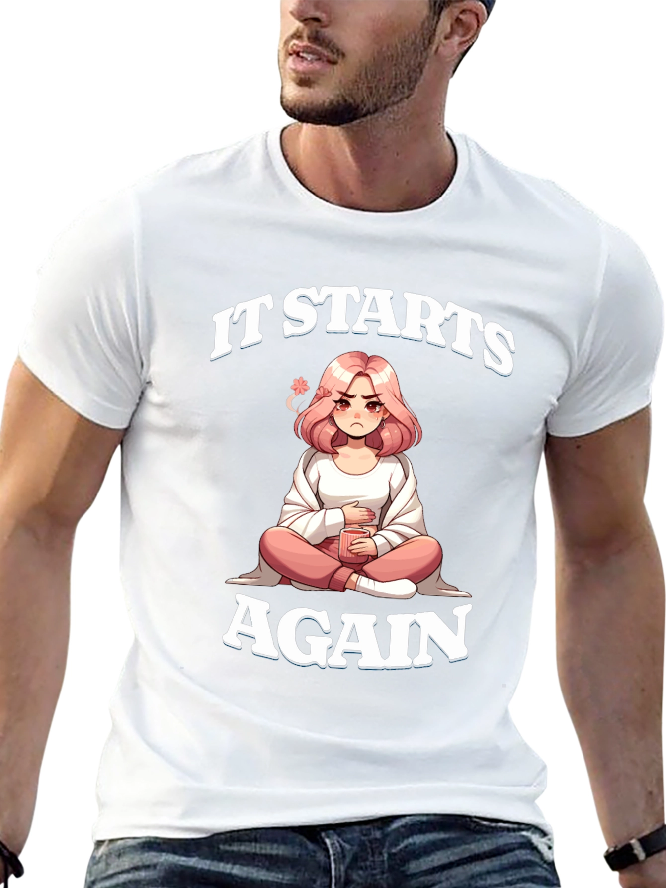 It Starts Again T-Shirt - Anime Style