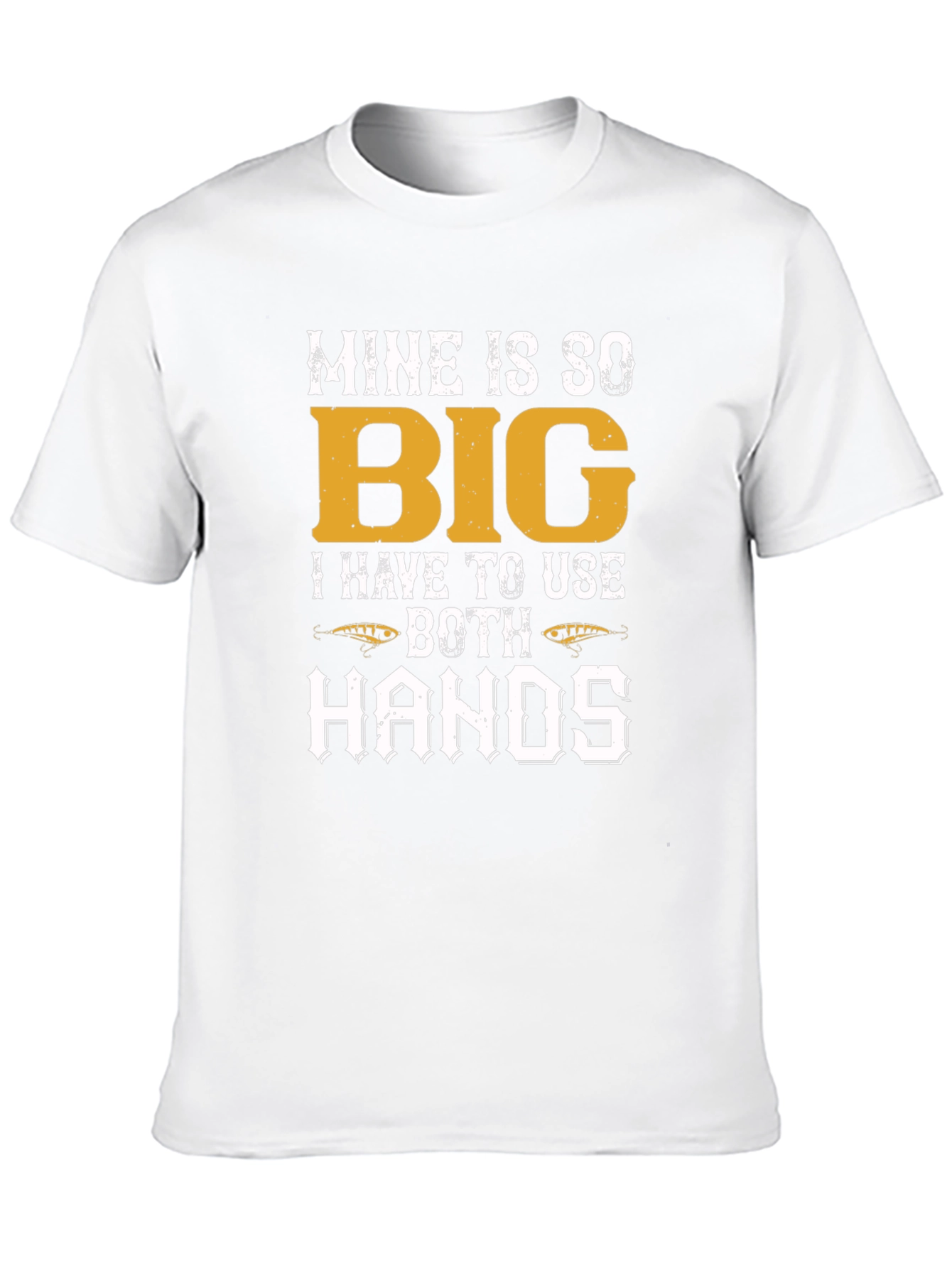 Mine Is So Big Funny Fishing T-Shirt