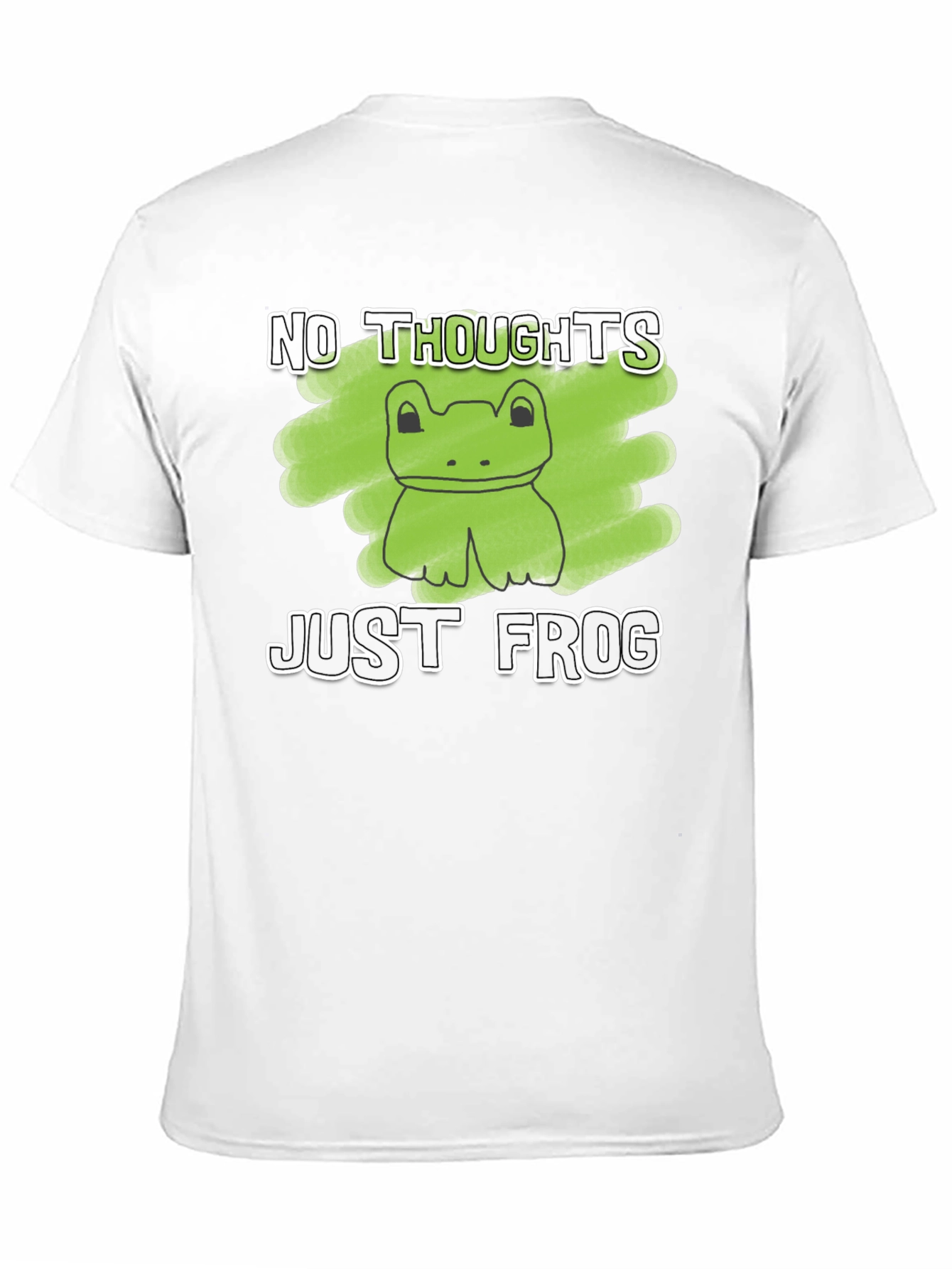 No Thoughts Just Frog Graphic Tee