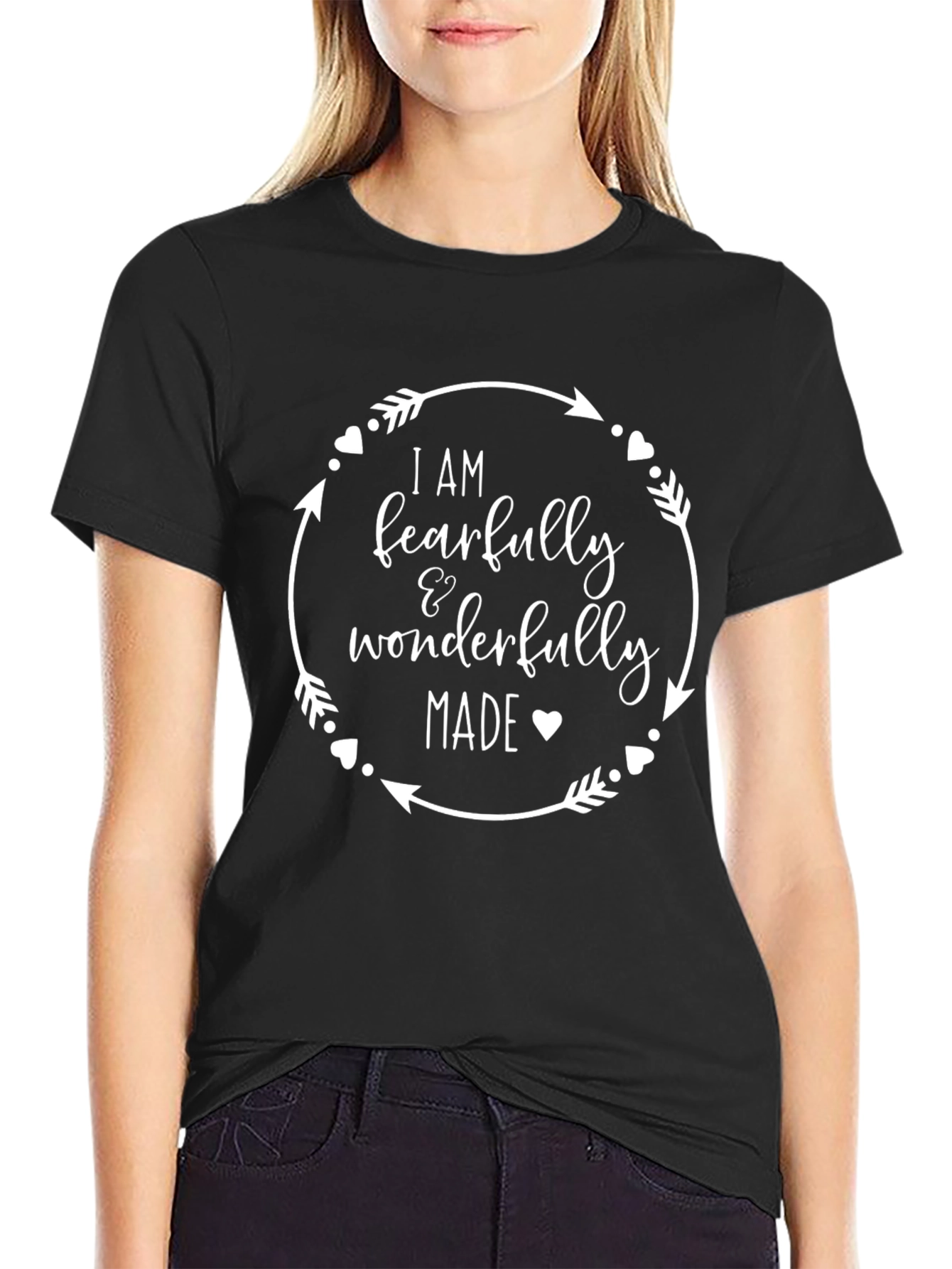 Fearfully Wonderfully Made T-Shirt - Christian Apparel