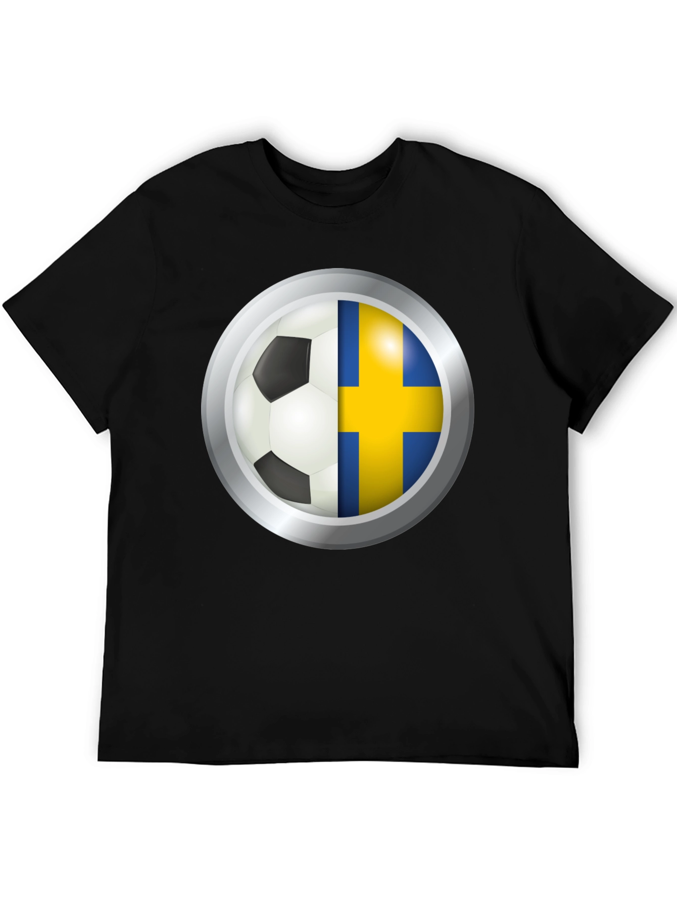 Sweden Flag Soccer T-Shirt