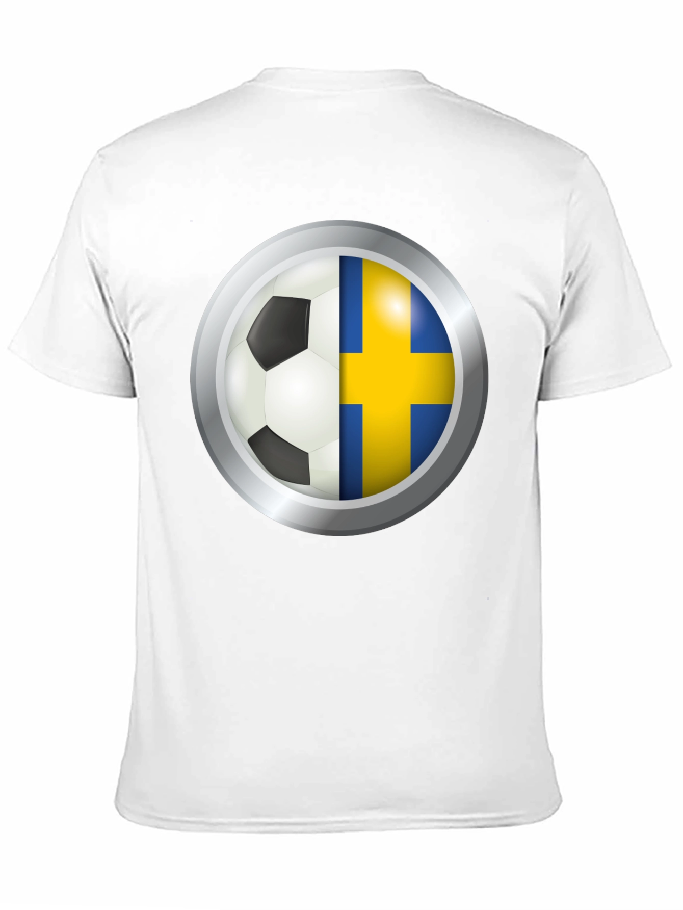 Sweden Flag Soccer T-Shirt