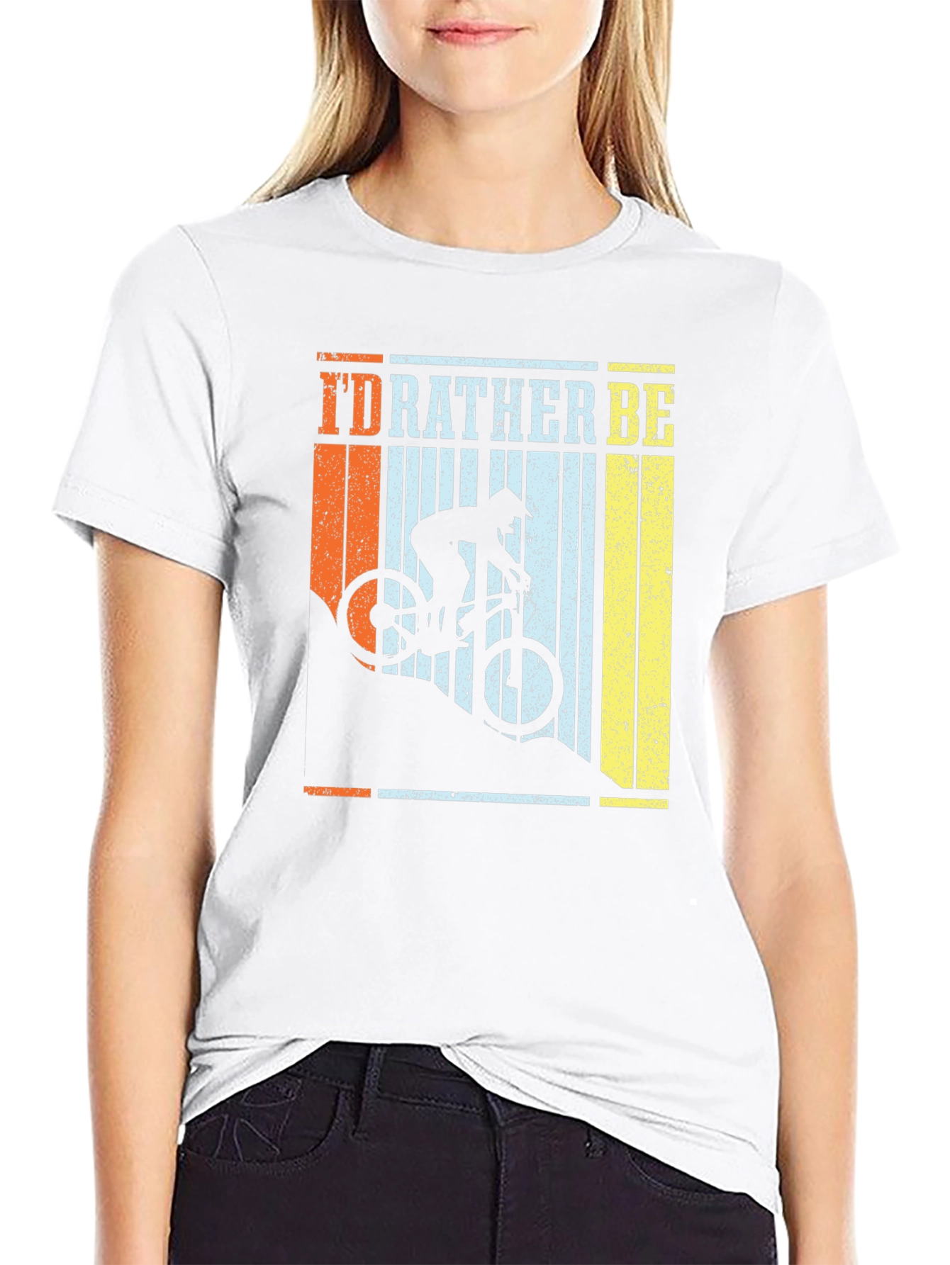 Id Rather Be Mountain Biking T-Shirt